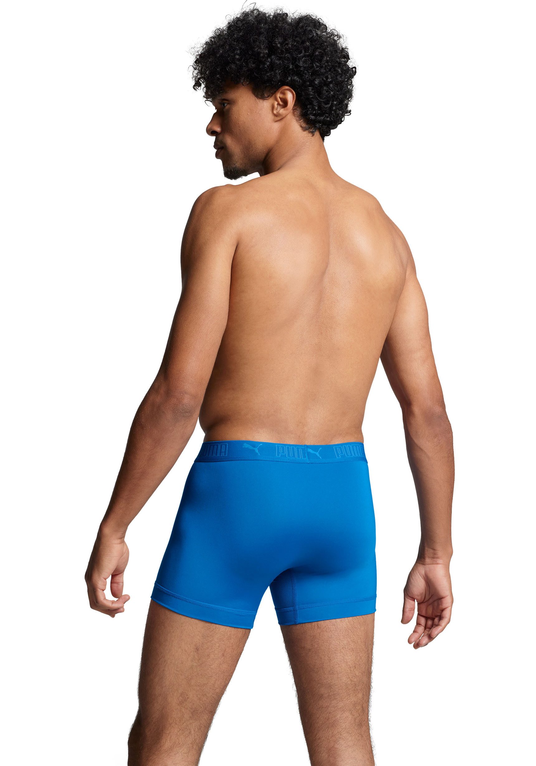 PUMA Boxershort PUMA MEN SPORT MICROFIBER BOXERS 2P (2 stuks, Set van 2)