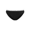 tommy hilfiger underwear bikinibroekje met smalle logoboord (3 stuks) zwart