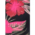 lascana triangel-bikinitop elsa met bloemenprint zwart