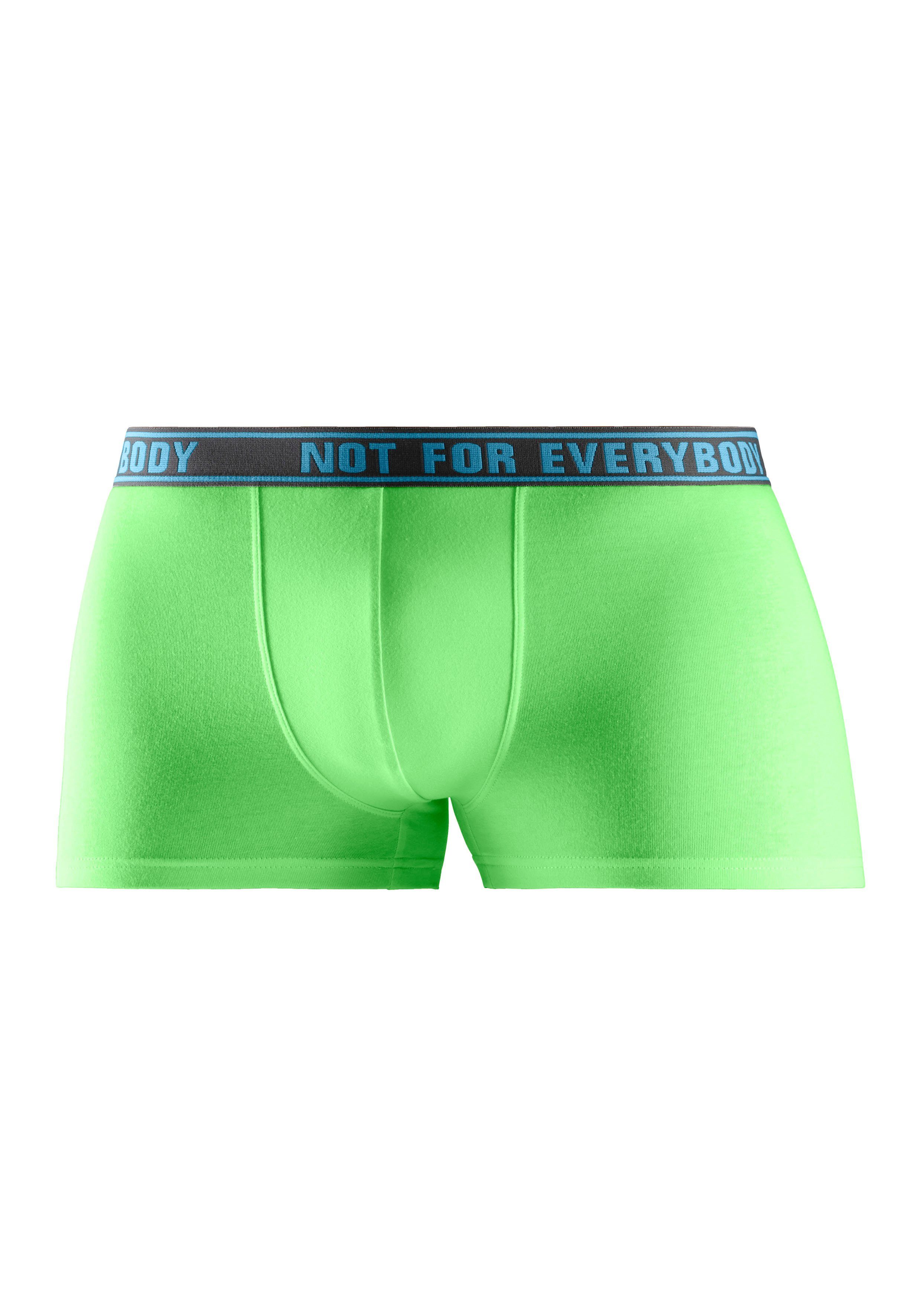 Bruno Banani Boxershort met tekst op de tailleband (set, 4 stuks)