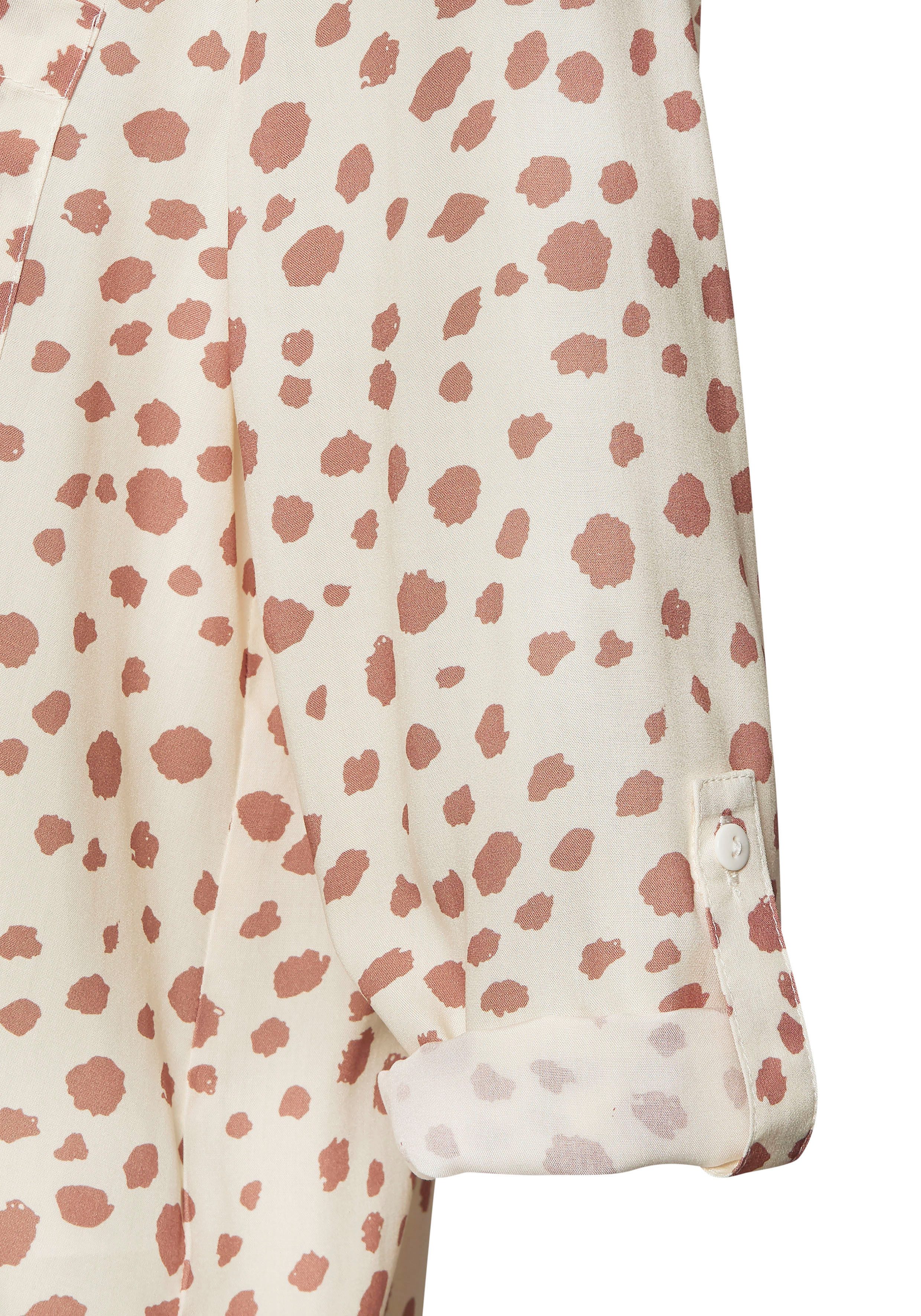 Lascana Blouse zonder sluiting met 3/4-mouwen en knoopsluiting, damesblouse