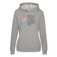 lascana hoodie pride met pride-frontprint grijs