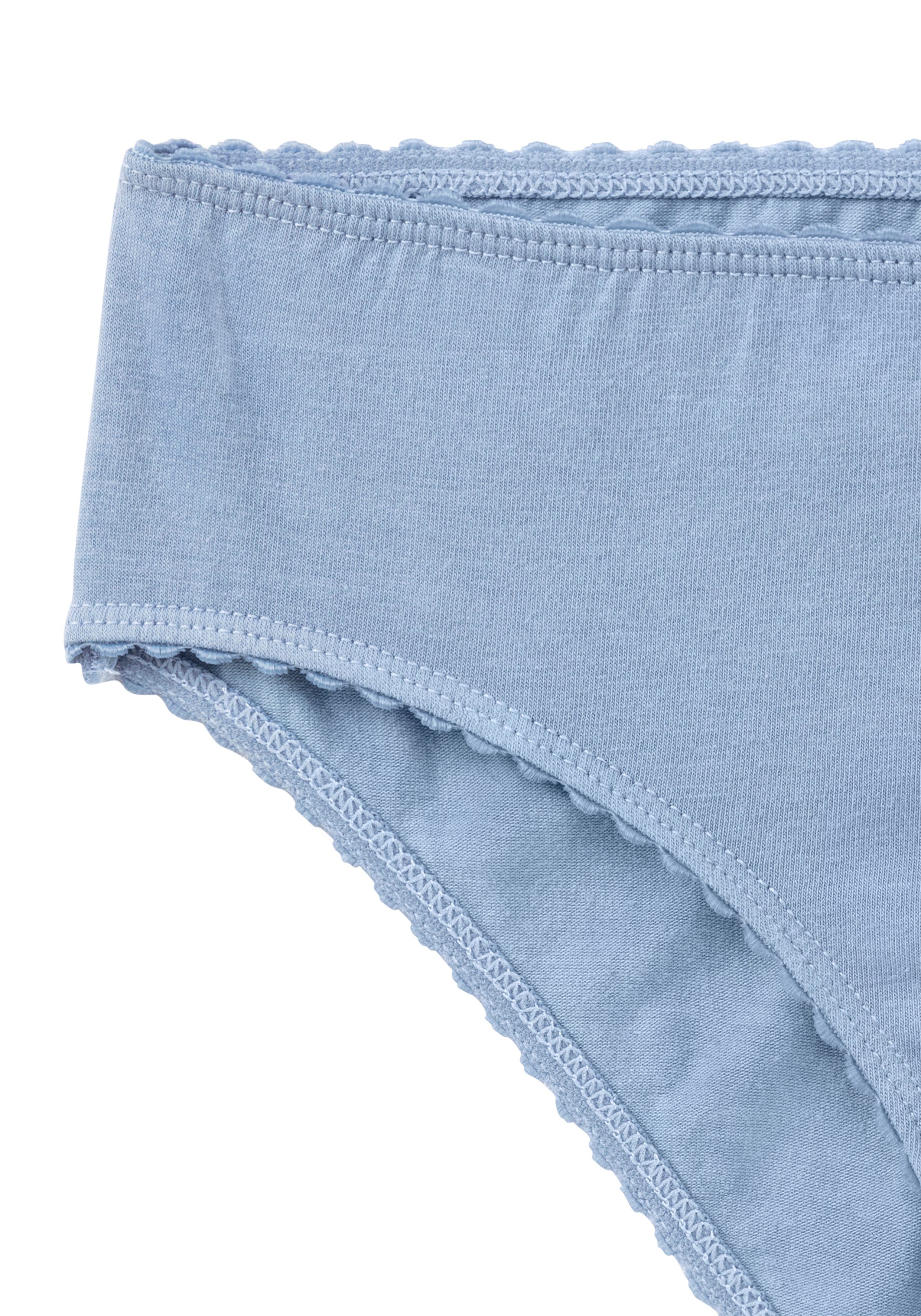 Vivance Slip Millefleursdessin + uni in set (set, 4 stuks)