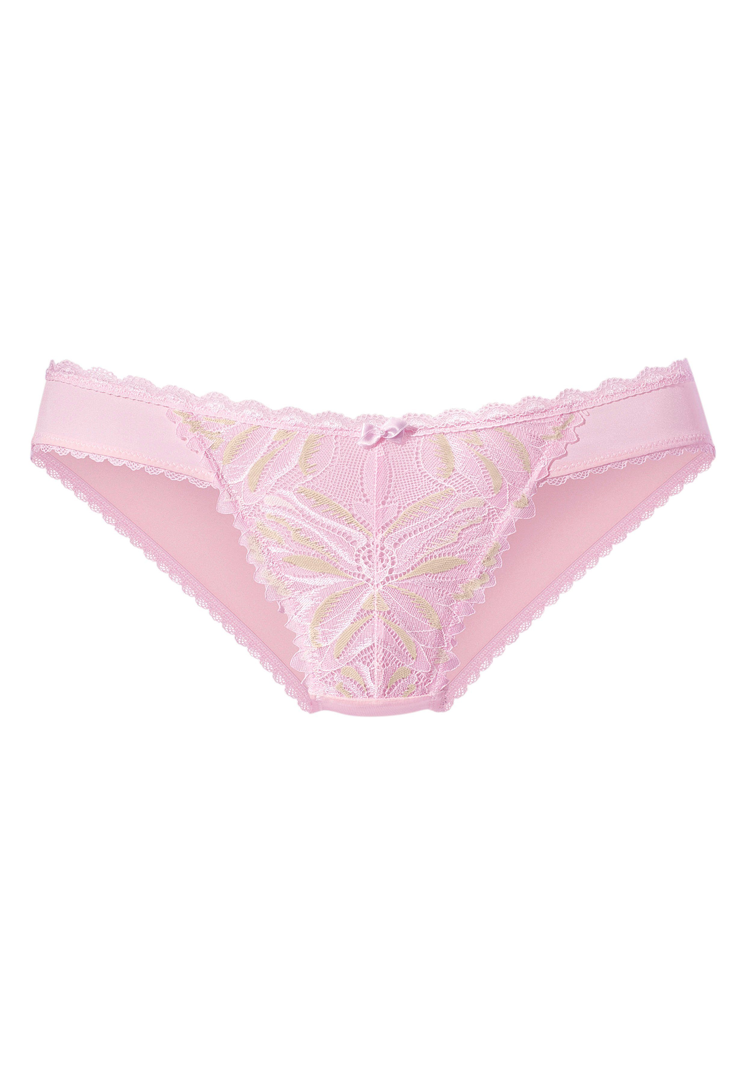 Lascana Rio-slip met opvallende kanten details