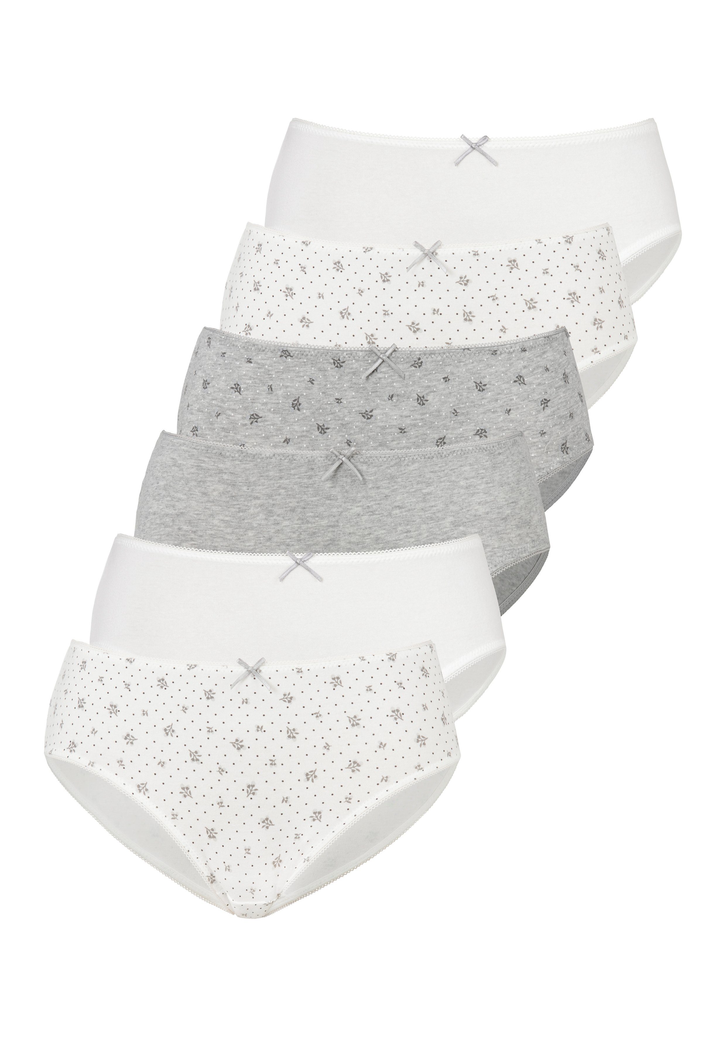 Petite fleur Jazzpants van elastisch katoen (6 stuks, Set van 6)