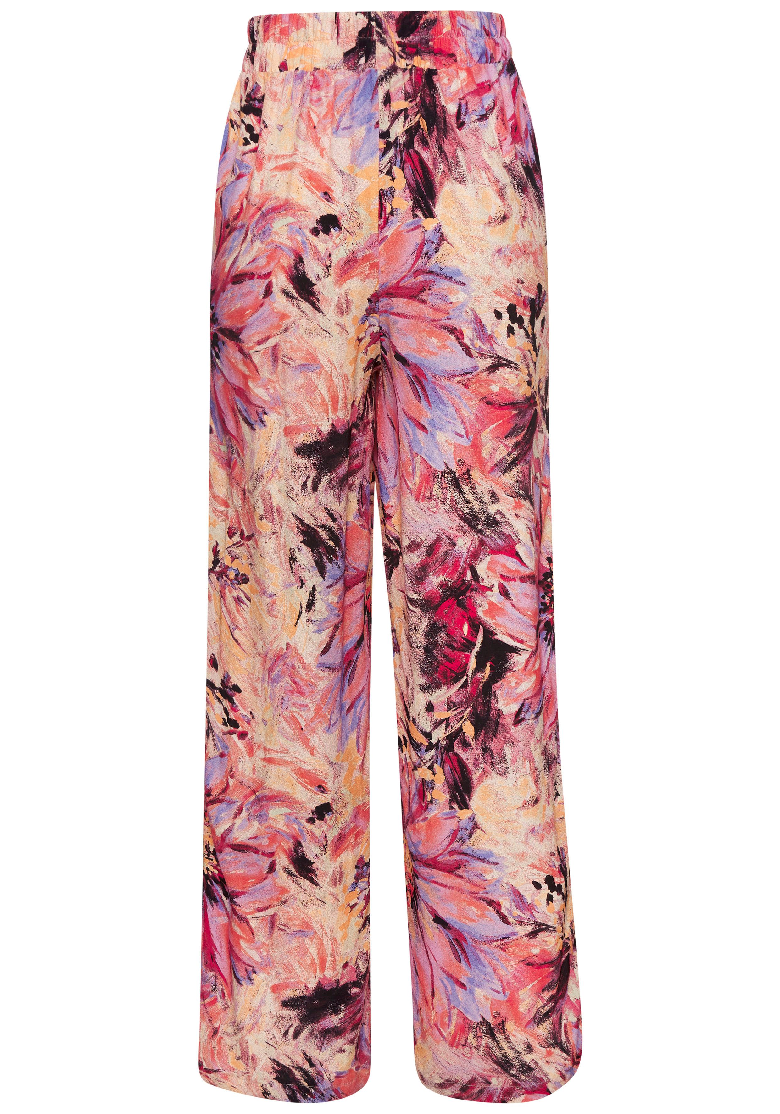 Lascana Palazzobroek met all-over print