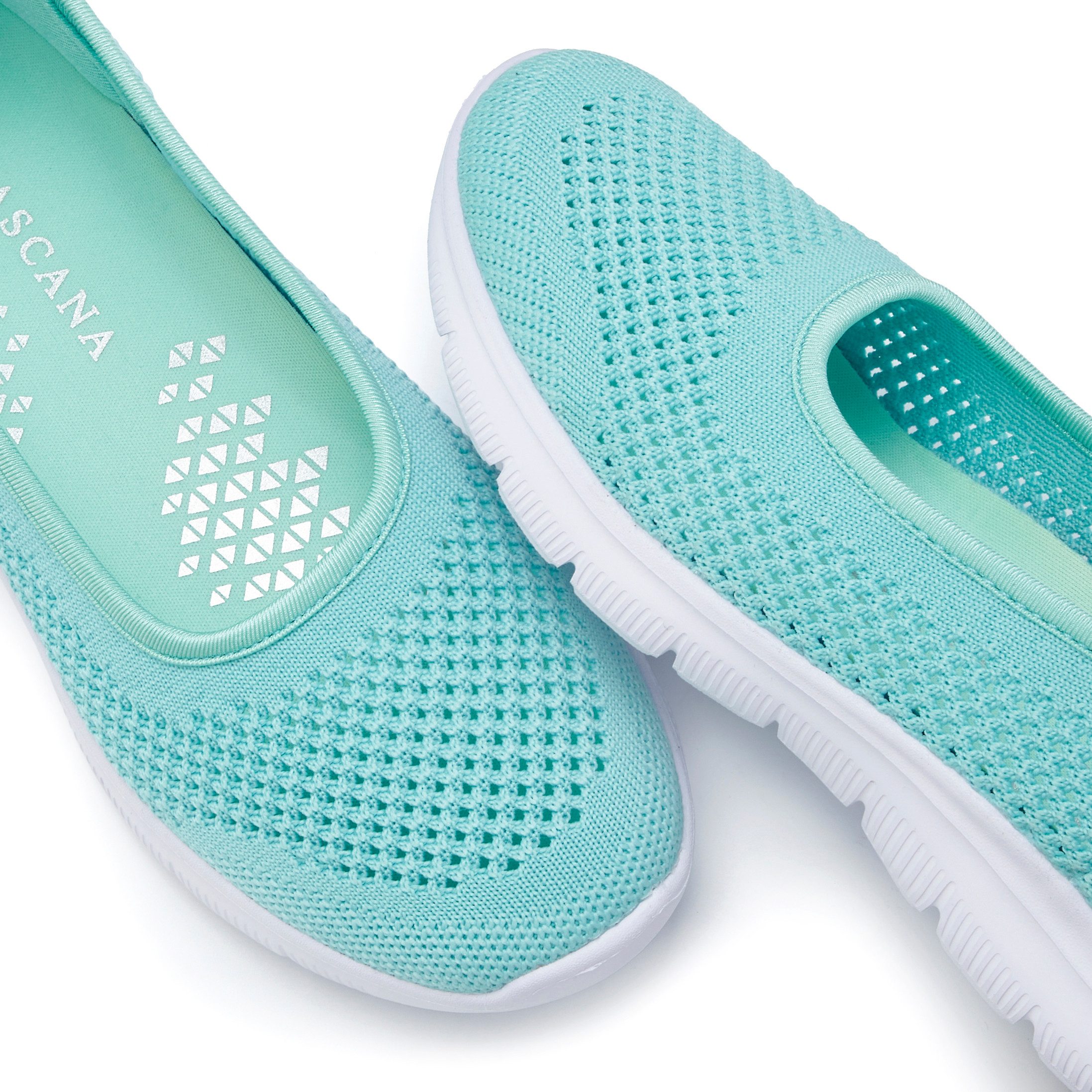 Lascana Sneaker-ballerina’s ultralichte slipper, slip-on sneaker, vrijetijdsschoen vegan