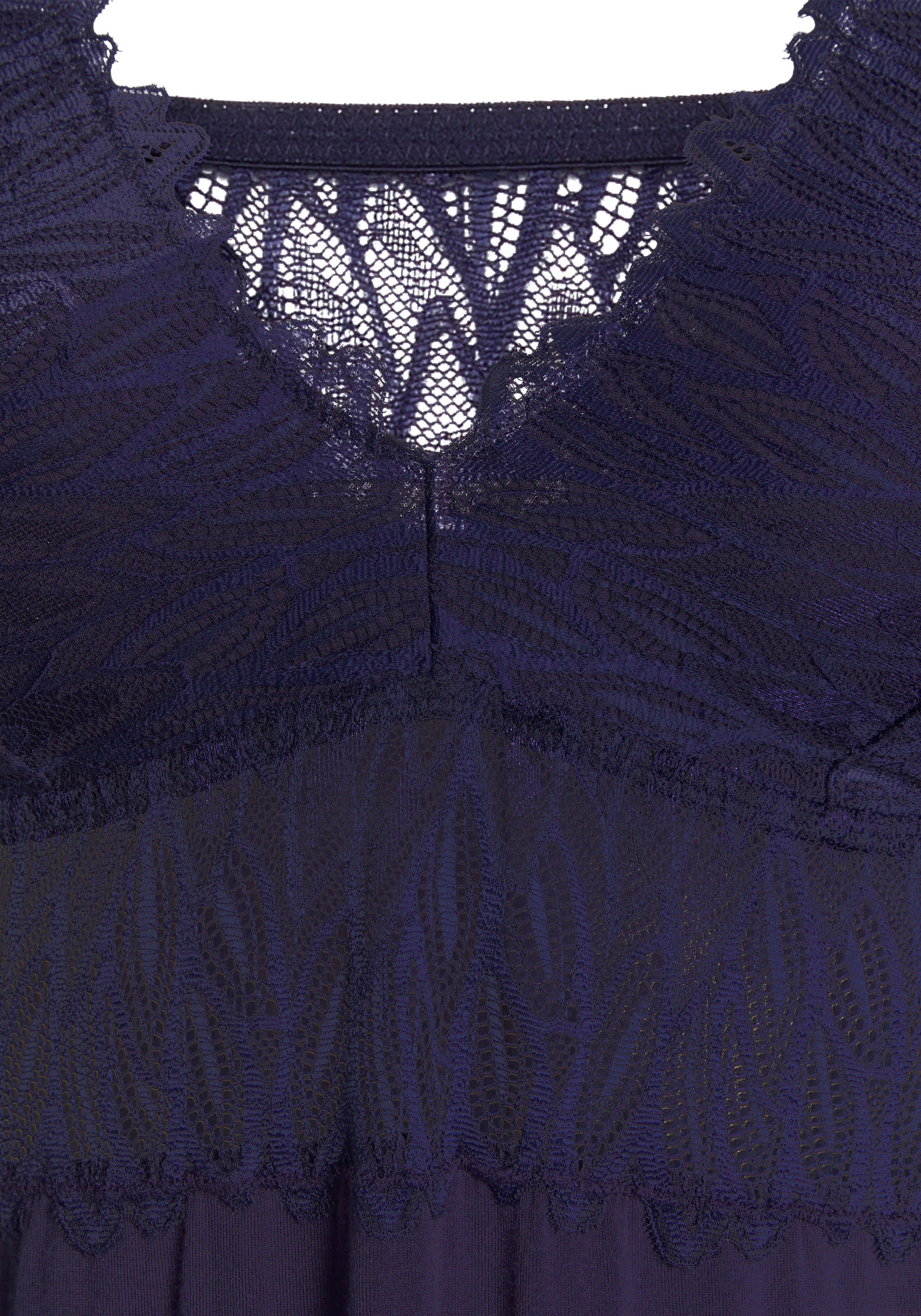 Lascana Kanten top met kanten details