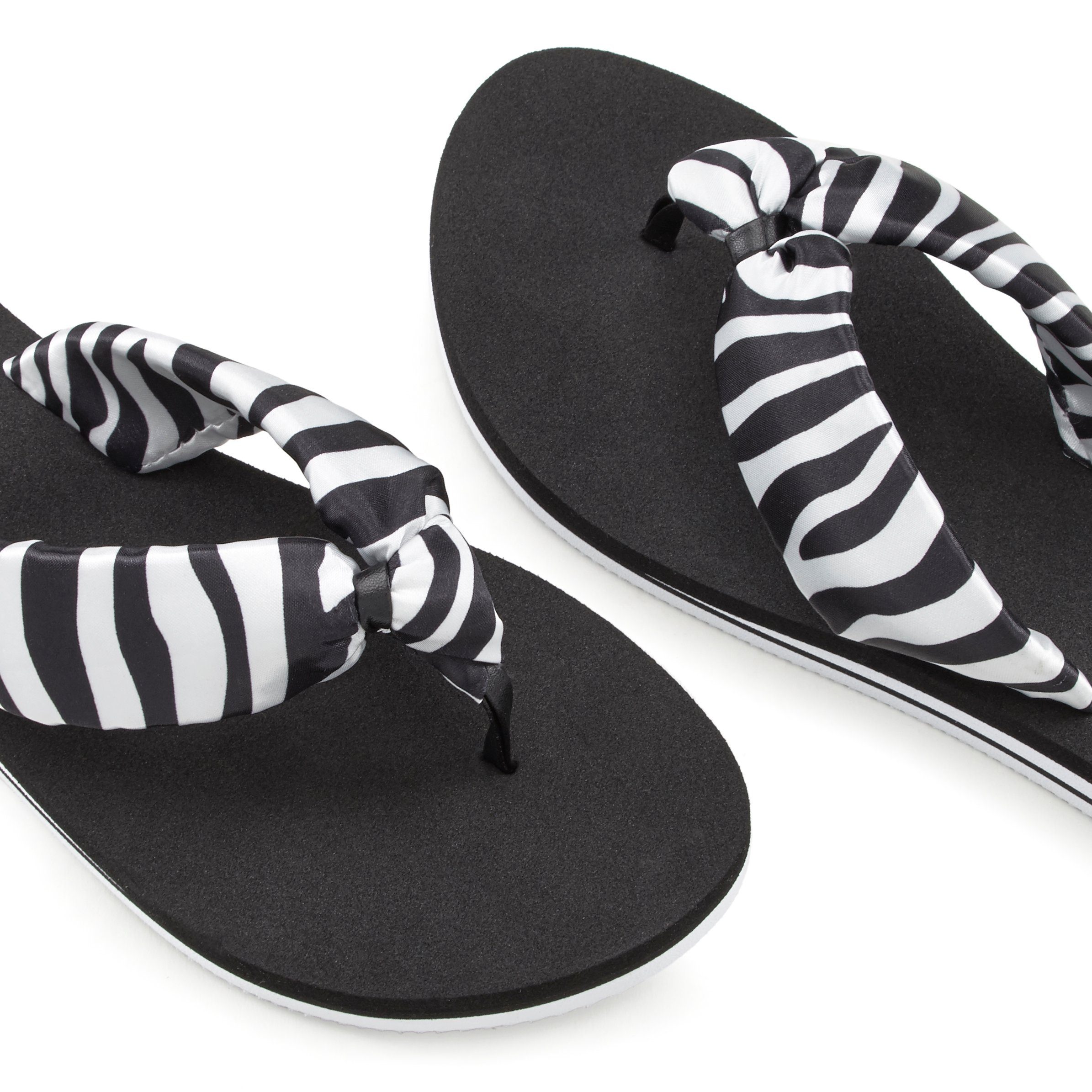Lascana Badslippers Sandaal, pantoletten, badschoen ultralicht met zacht band VEGAN