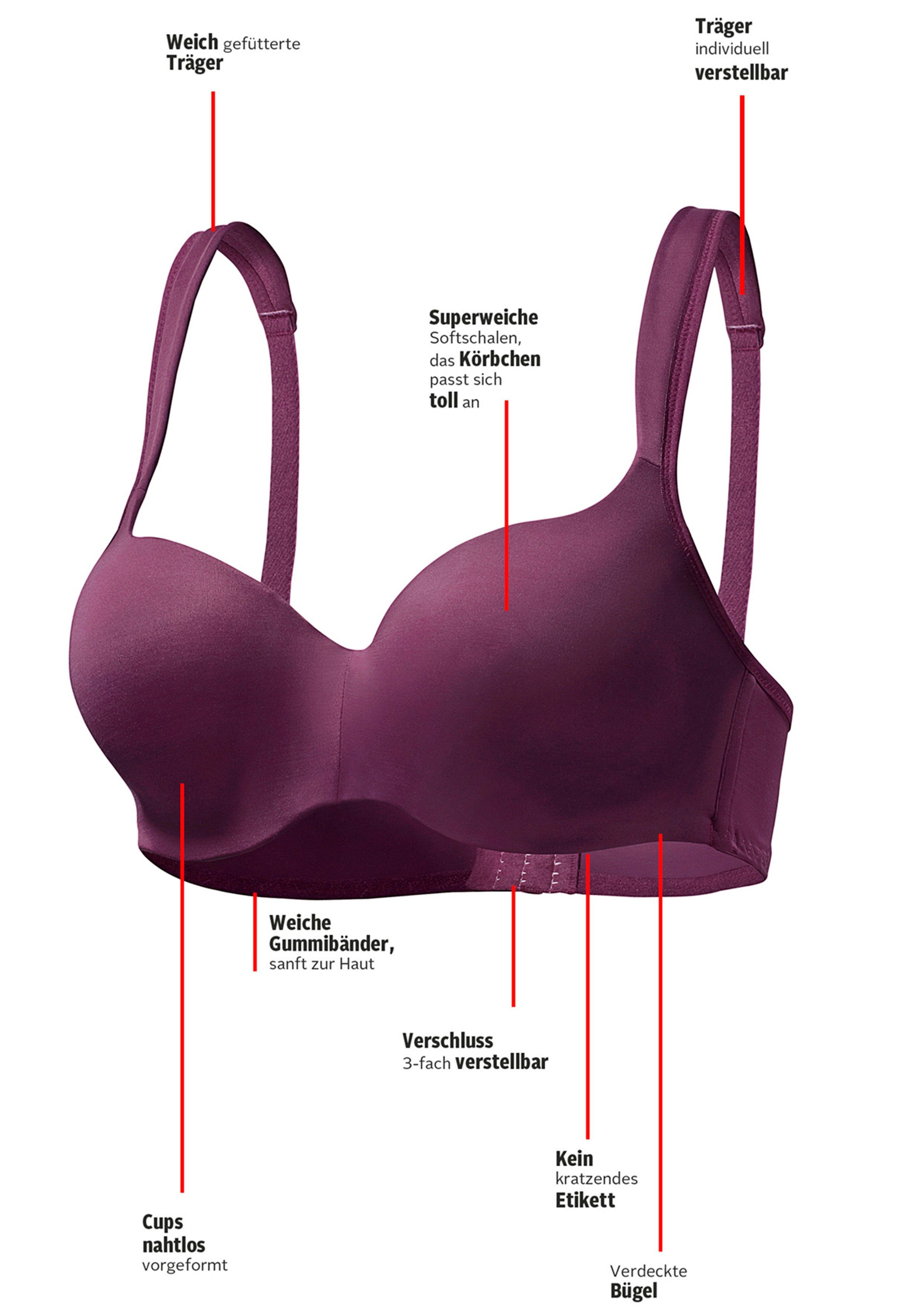 Nuance Bh met steuncups Optimizer met beugel