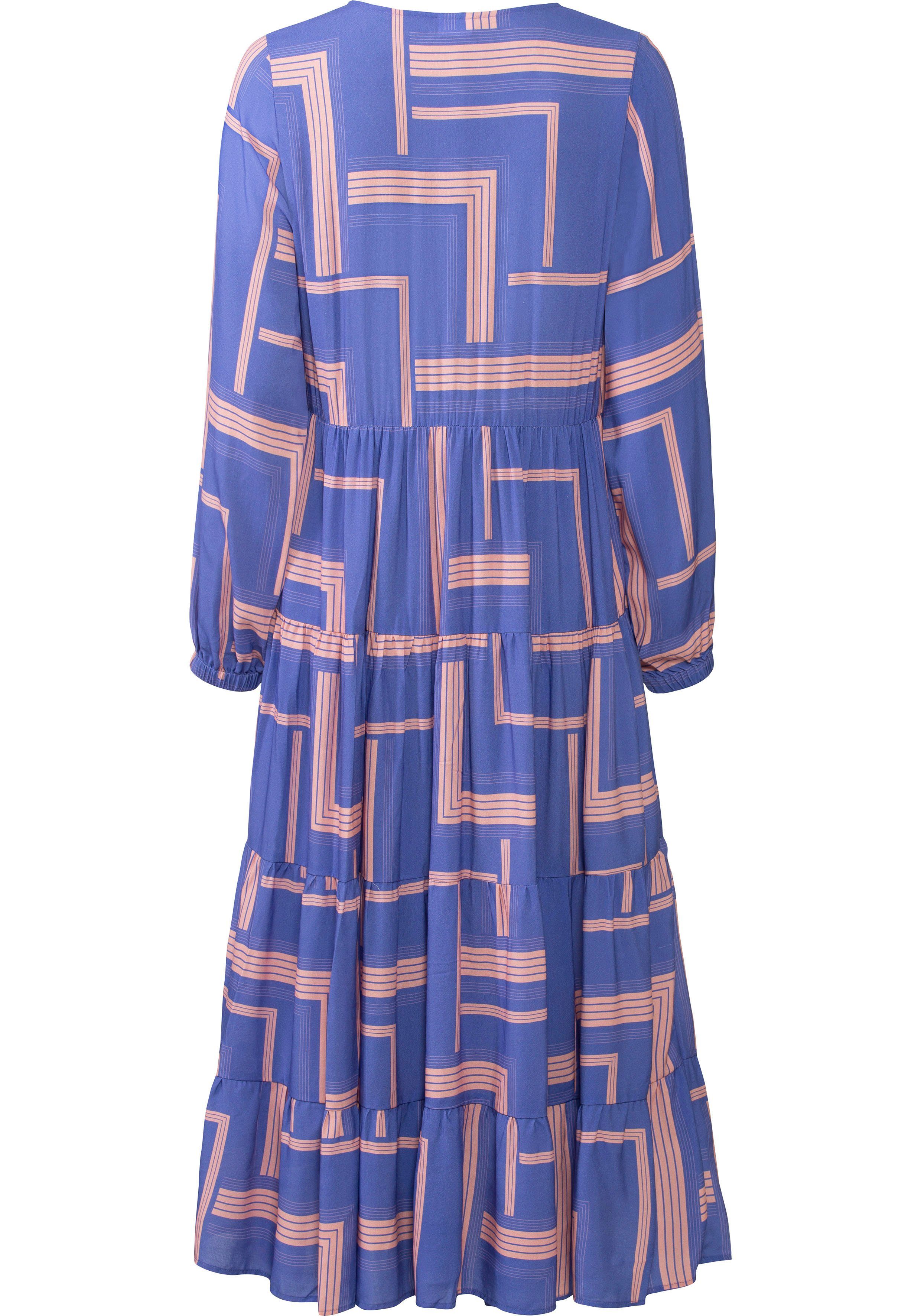 Lascana Maxi-jurk met grafische print