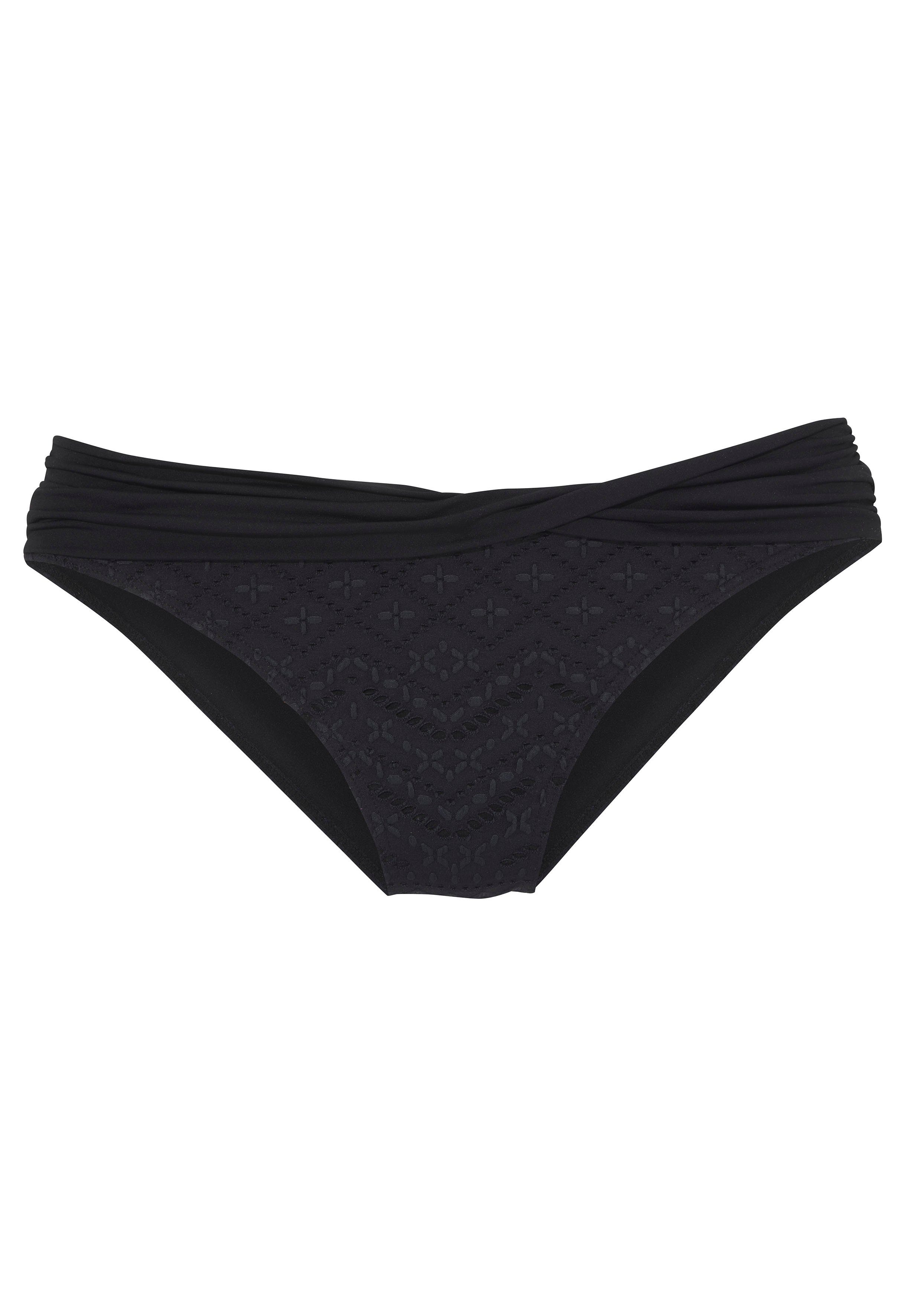 Lascana Bikinibroekje Omara van gerecycled materiaal bikini broekjes maat 36 zwart