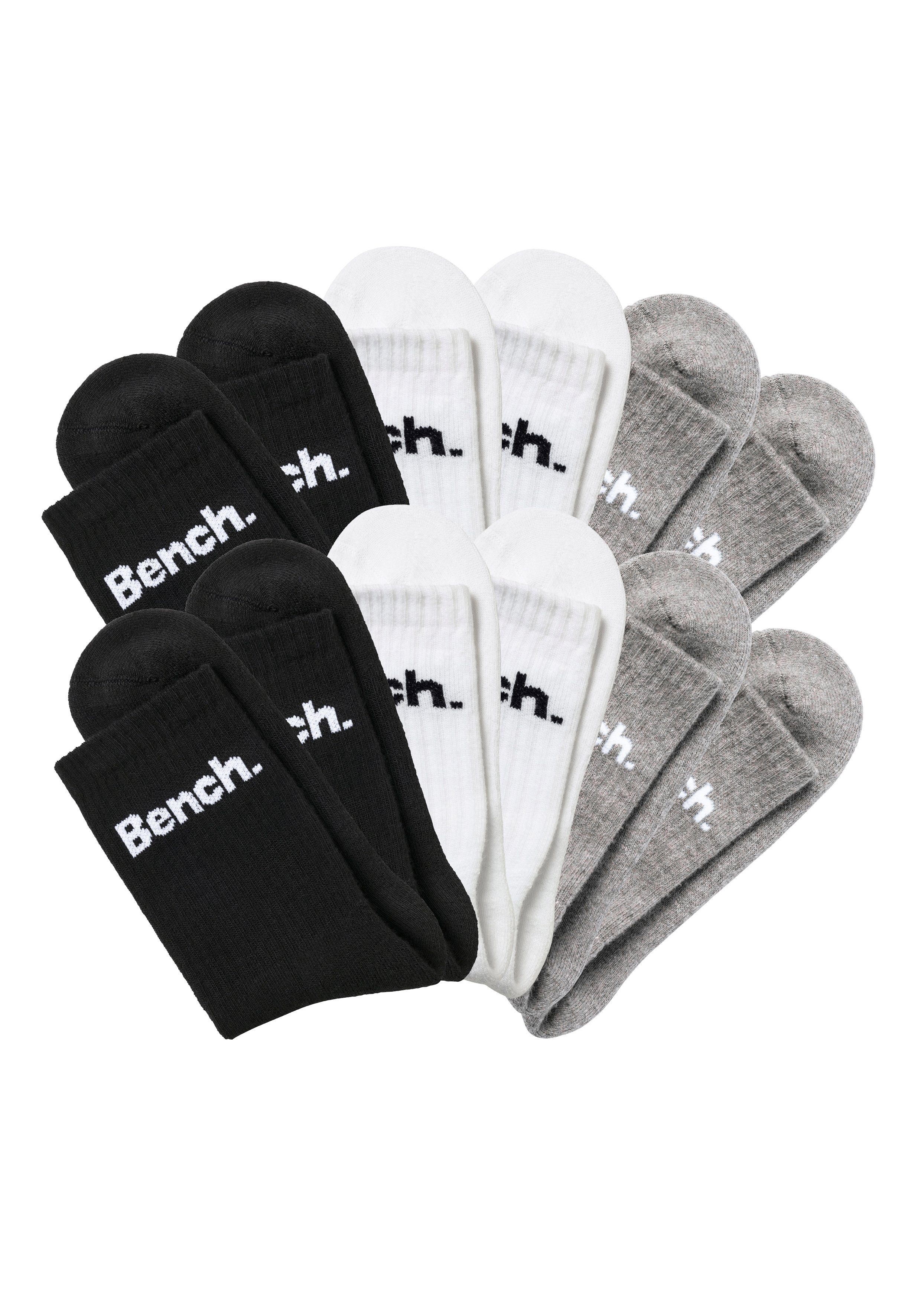Bench. Tennissokken met voetbekleding (set, 12 paar)