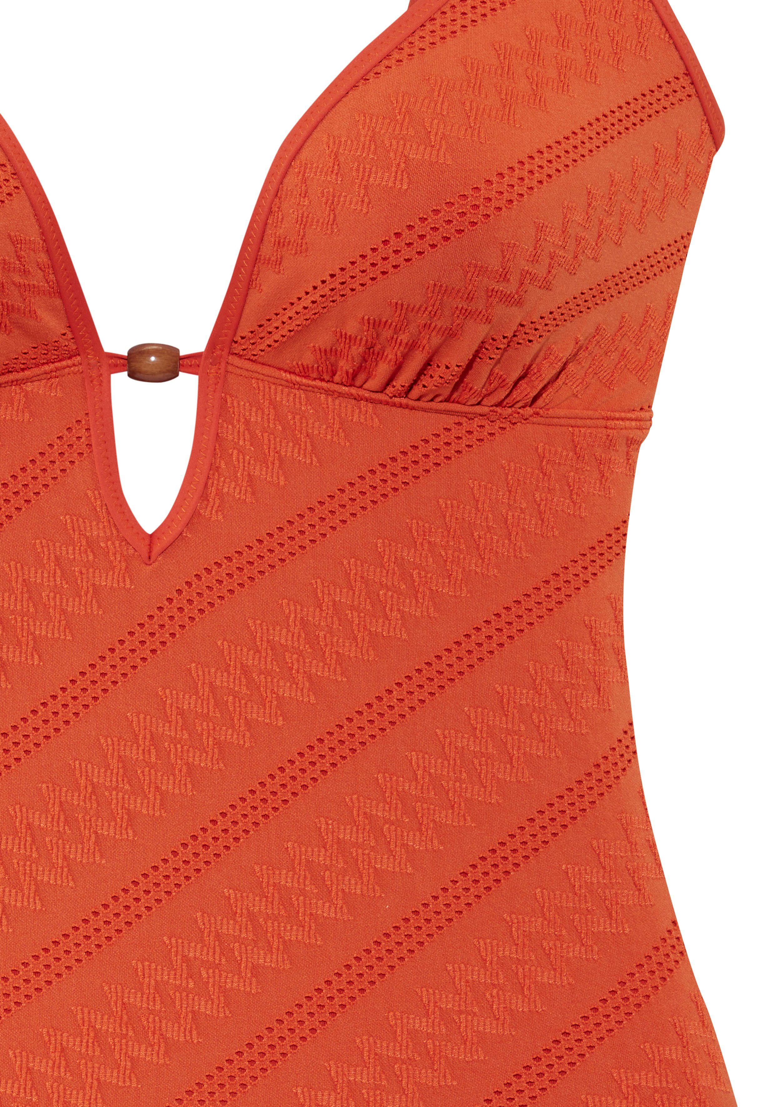 s.Oliver RED LABEL Beachwear Badpak Naila met structuur