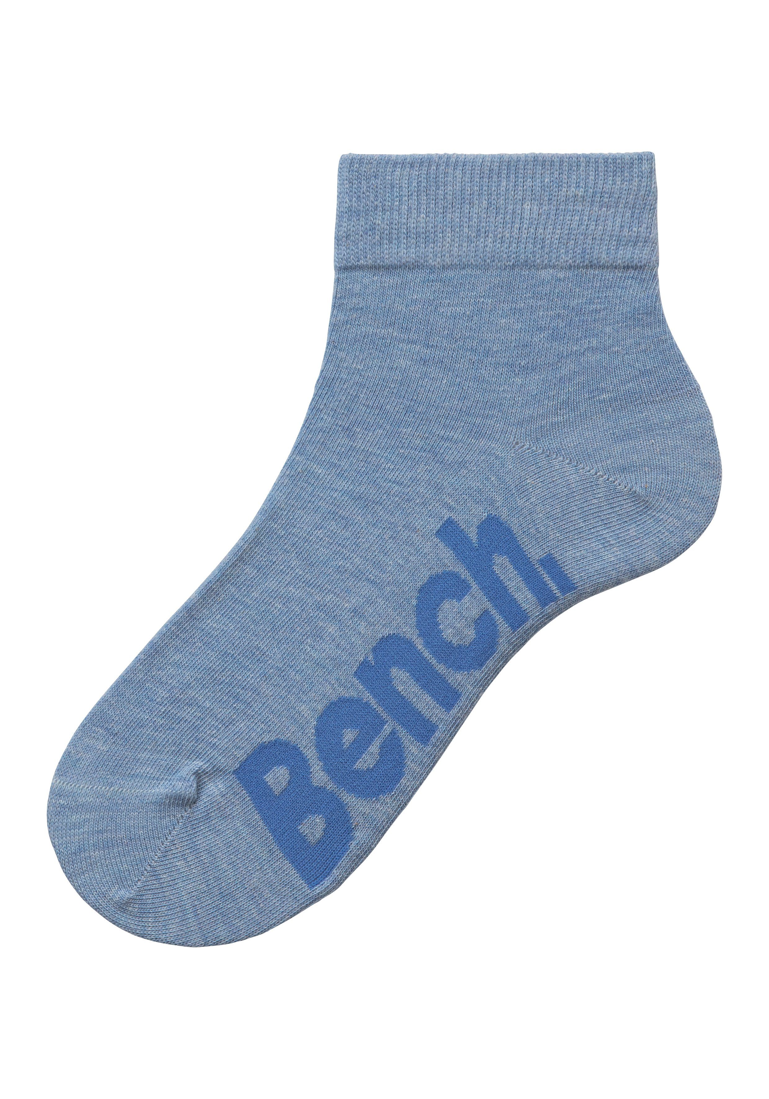 Bench. Korte sokken in aansprekend etui met ritssluiting (etui, 7 paar)