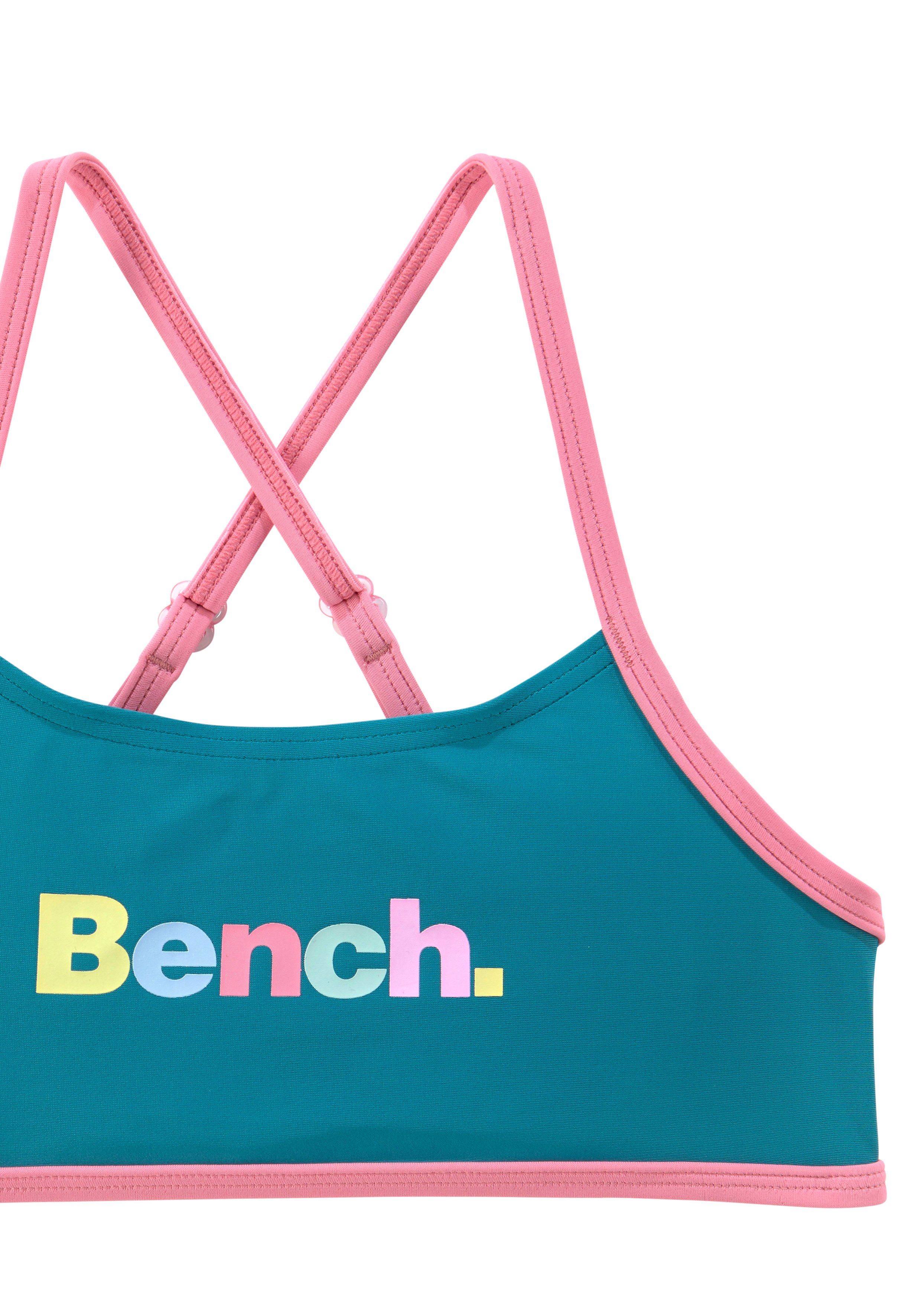 Bench. Bustierbikini met kleurrijke details