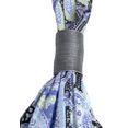 lascana maxi-jurk met paisleyprint blauw