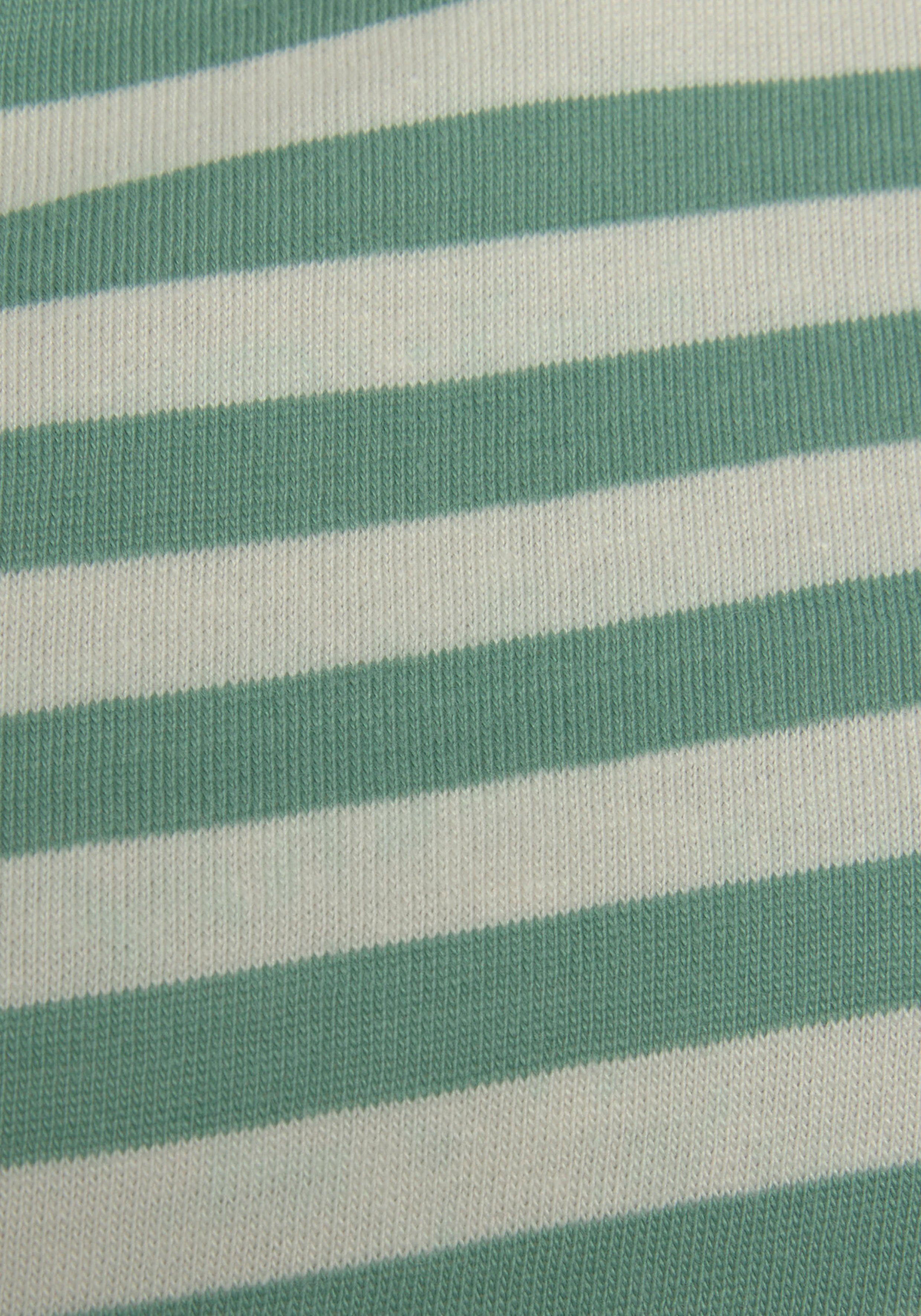 Vivance Dreams Shortama met een mooi gestreept patroon (2-delig)