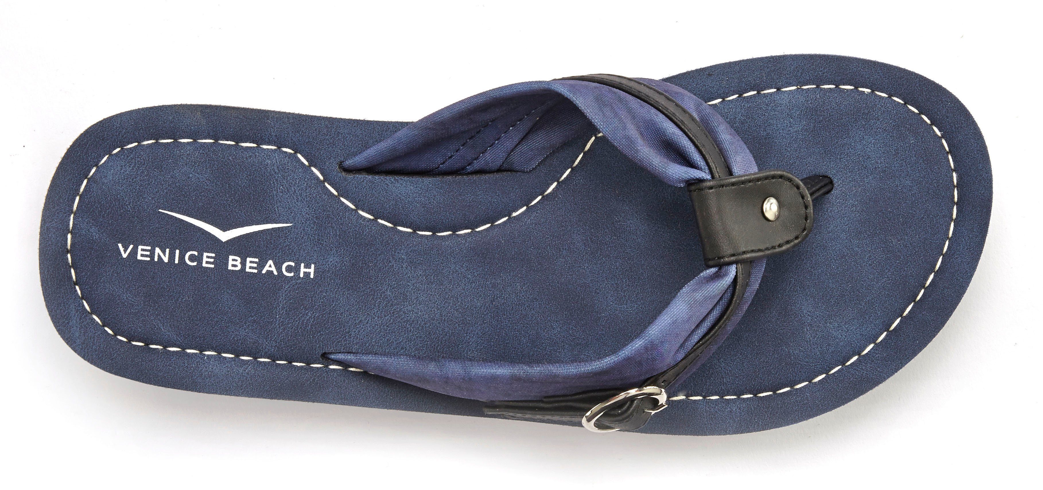 Venice Beach Badslippers Sandaal, pantoffel, badslipper, flip flop met modieuze print VEGAN