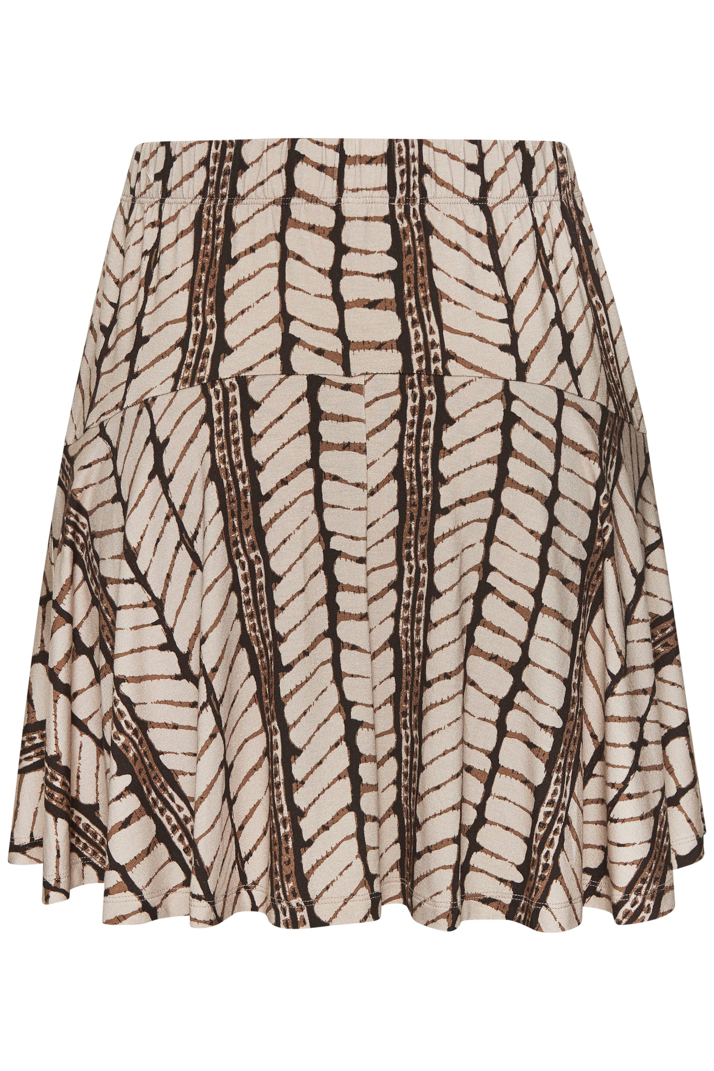 Lascana Broekrok met all-over print, skort, rok (skirt) inclusief broek (short)