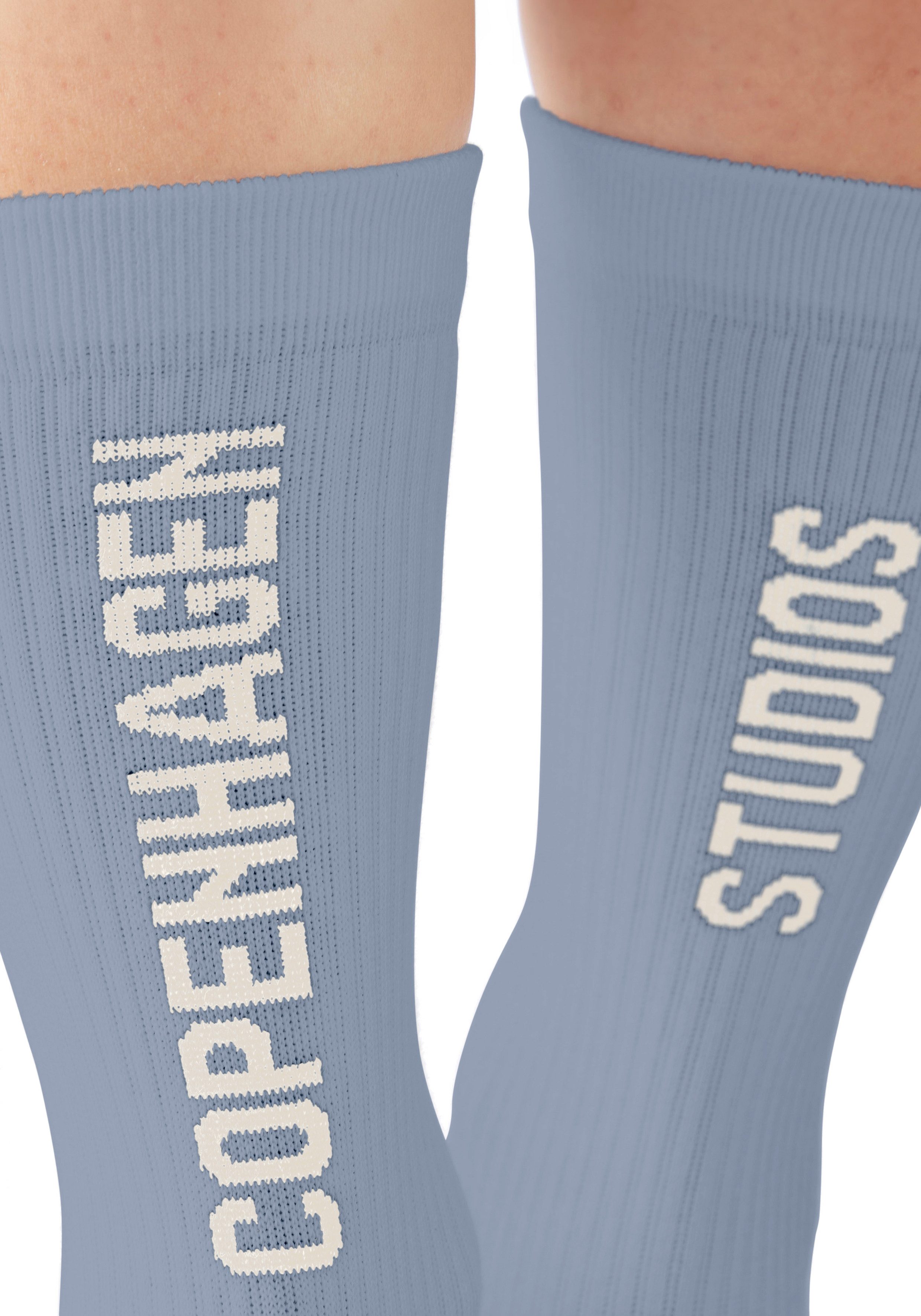 Copenhagen Studios Tennissokken met grote letters (set, 3 paar)