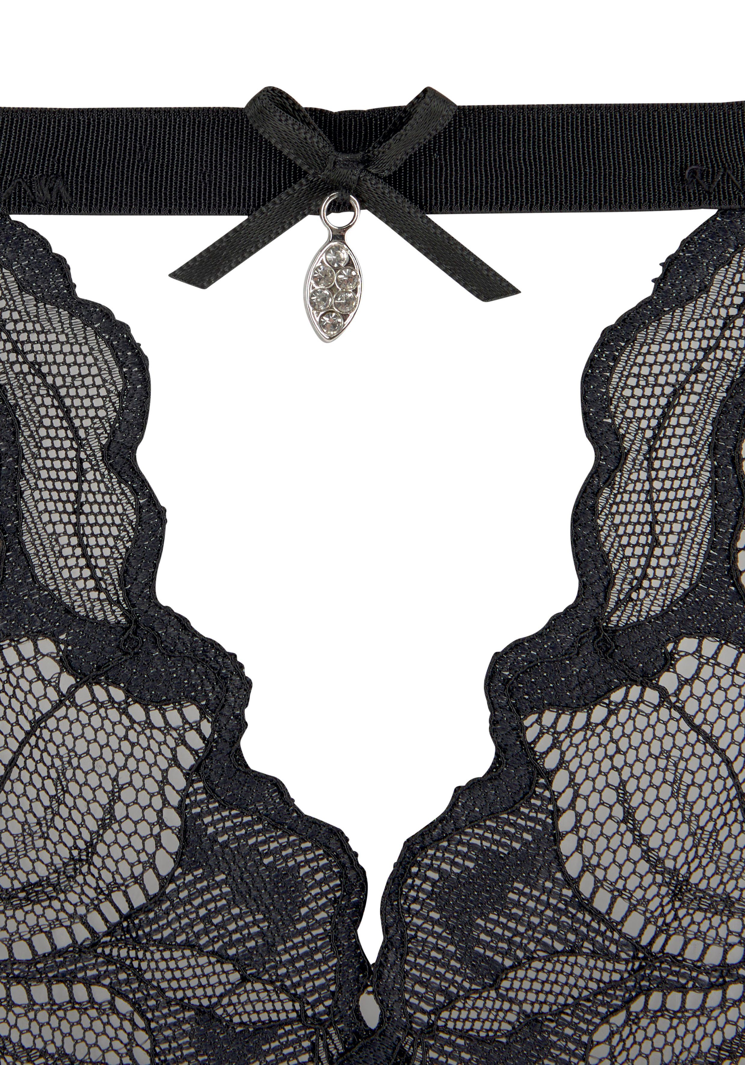 Lascana String met extravagante bandlook en sexy cut-out