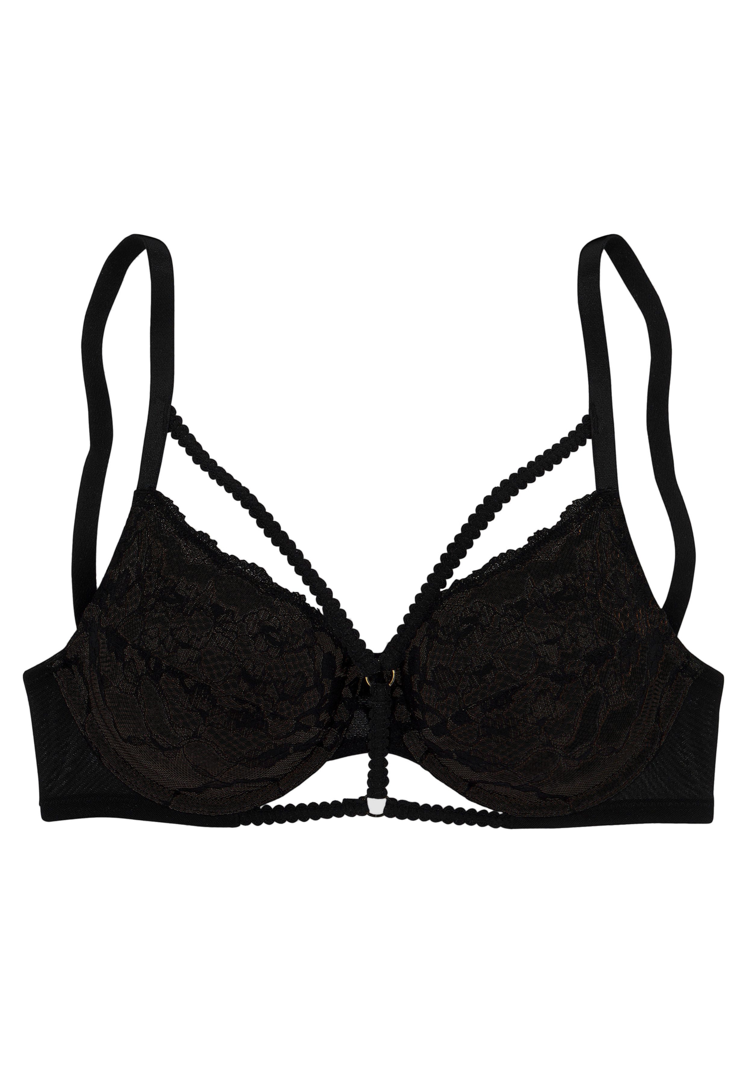 petite fleur gold Beugel-bh met unieke bandlook, sexy lingerie, verleidelijke onderkleding