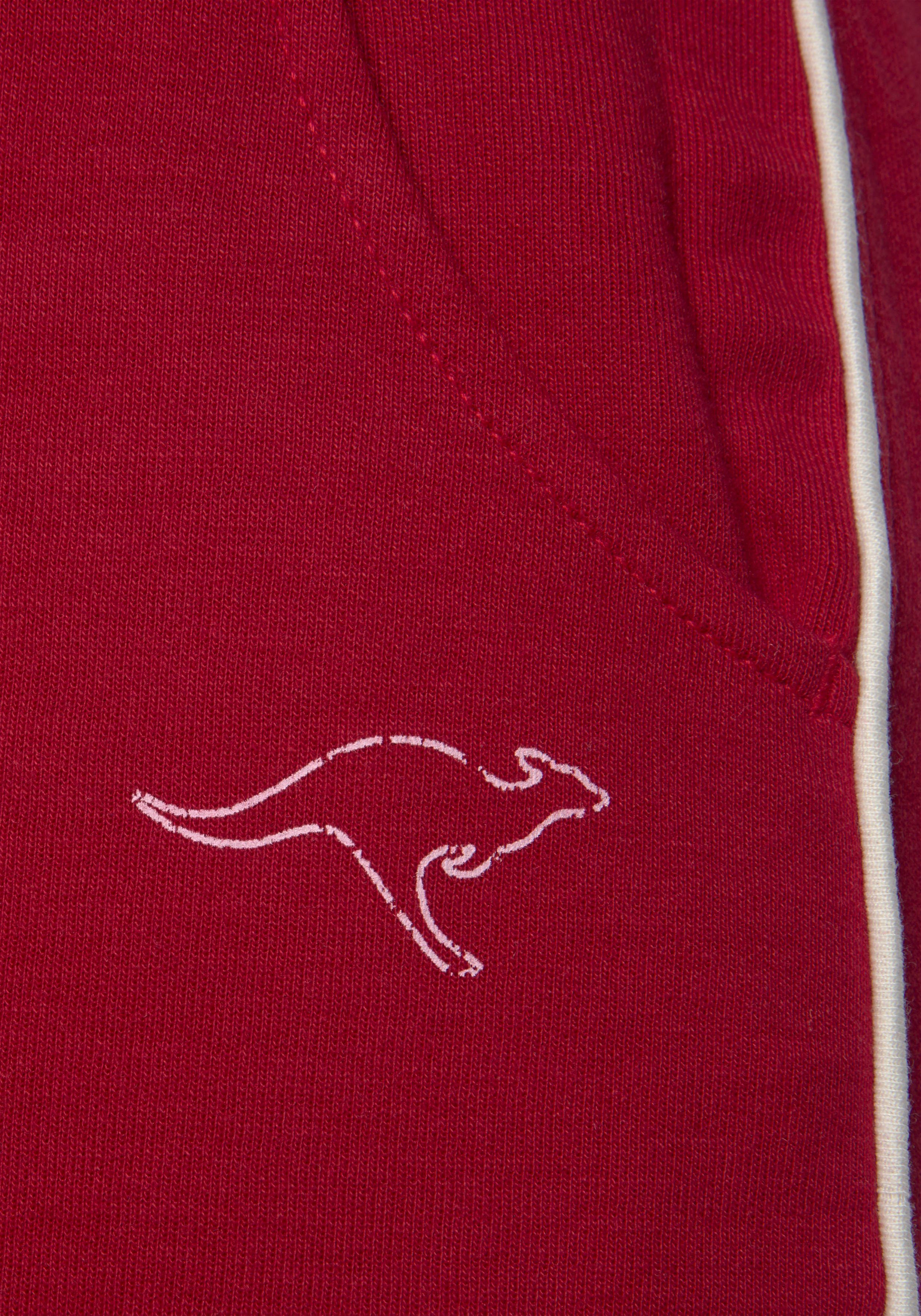 KangaROOS Bermuda met smalle piping opzij
