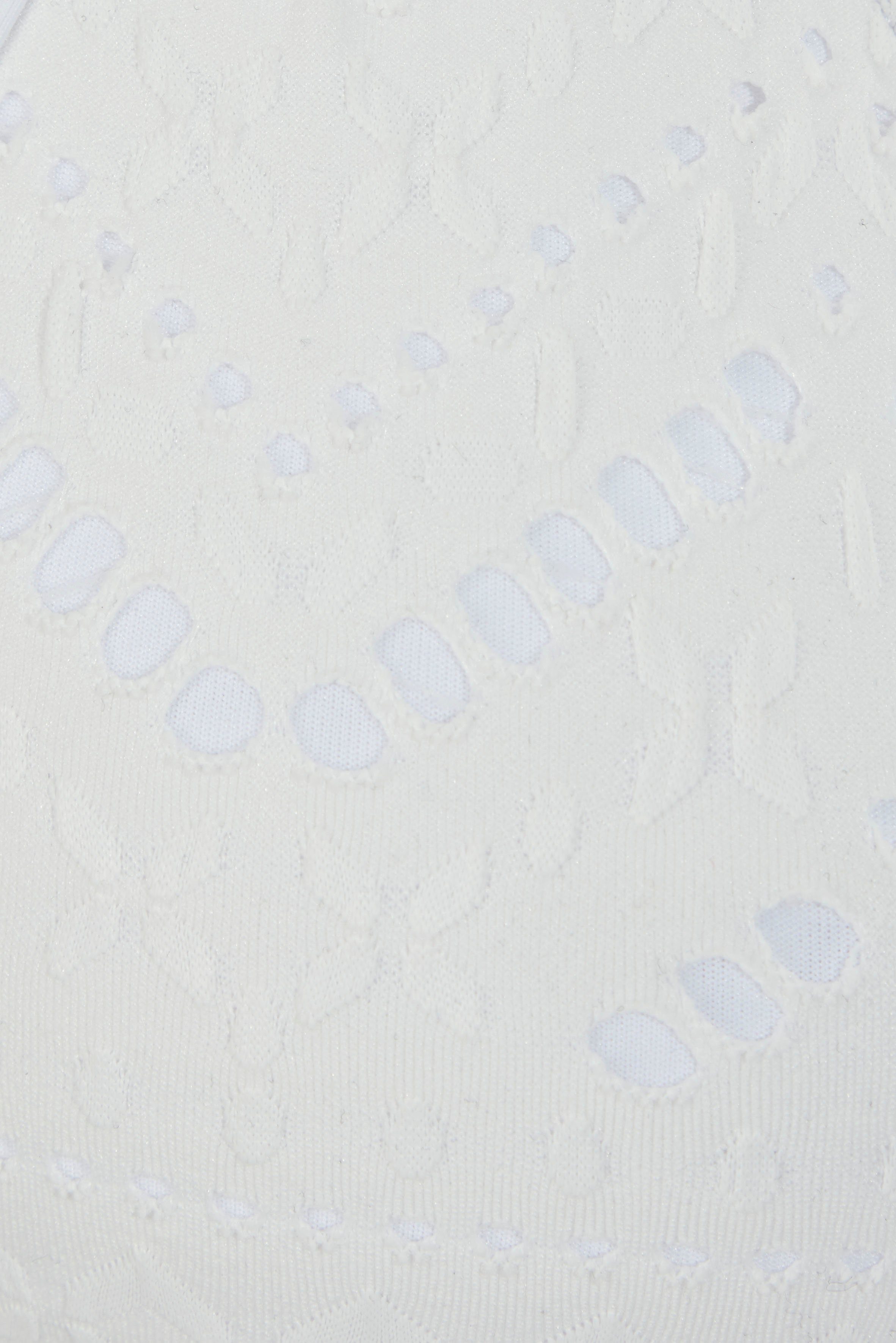 Lascana Beugelbikinitop Omara met broderie anglaise
