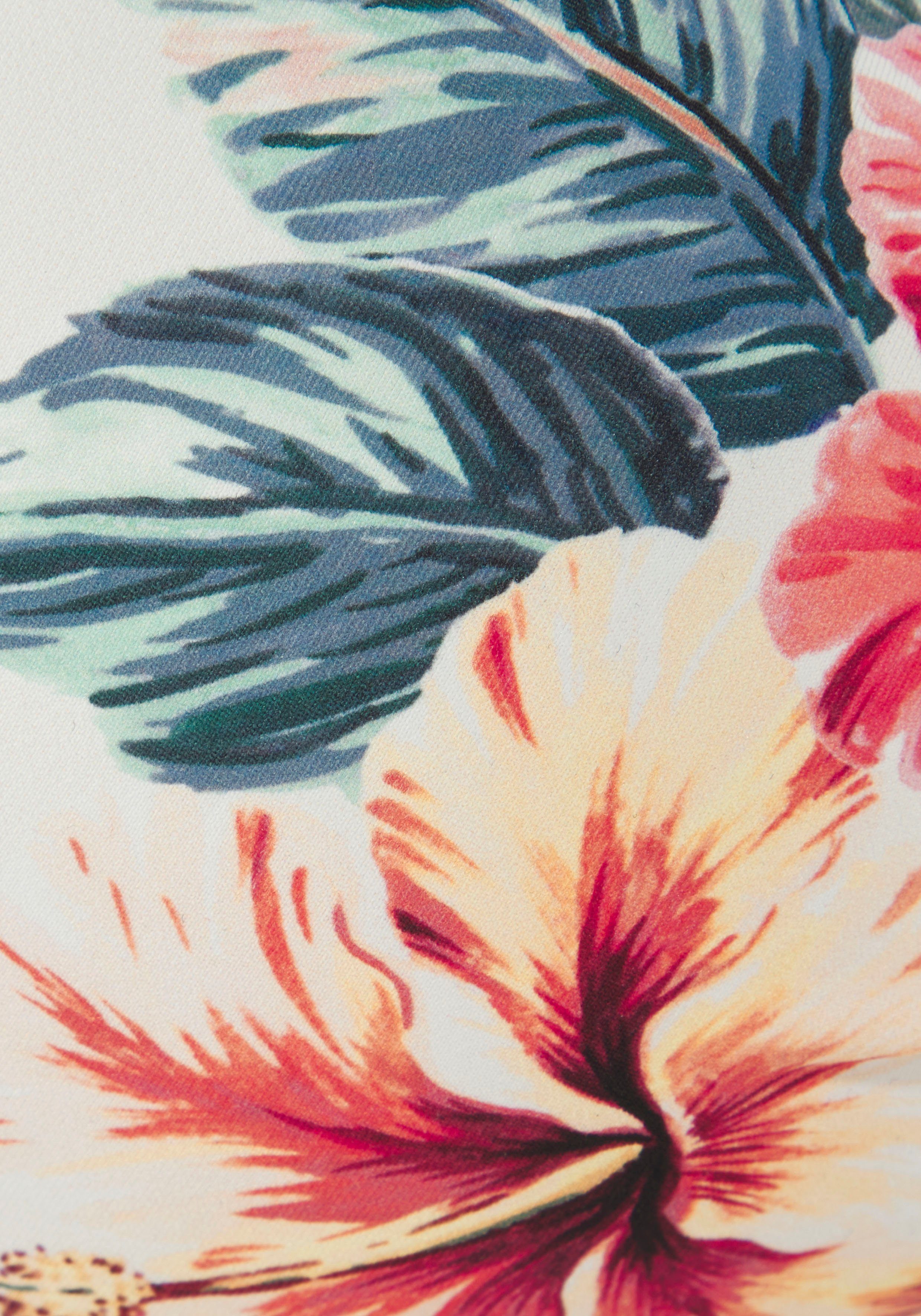Lascana Push-upbikinitop Salsa met mooie bloemenprint