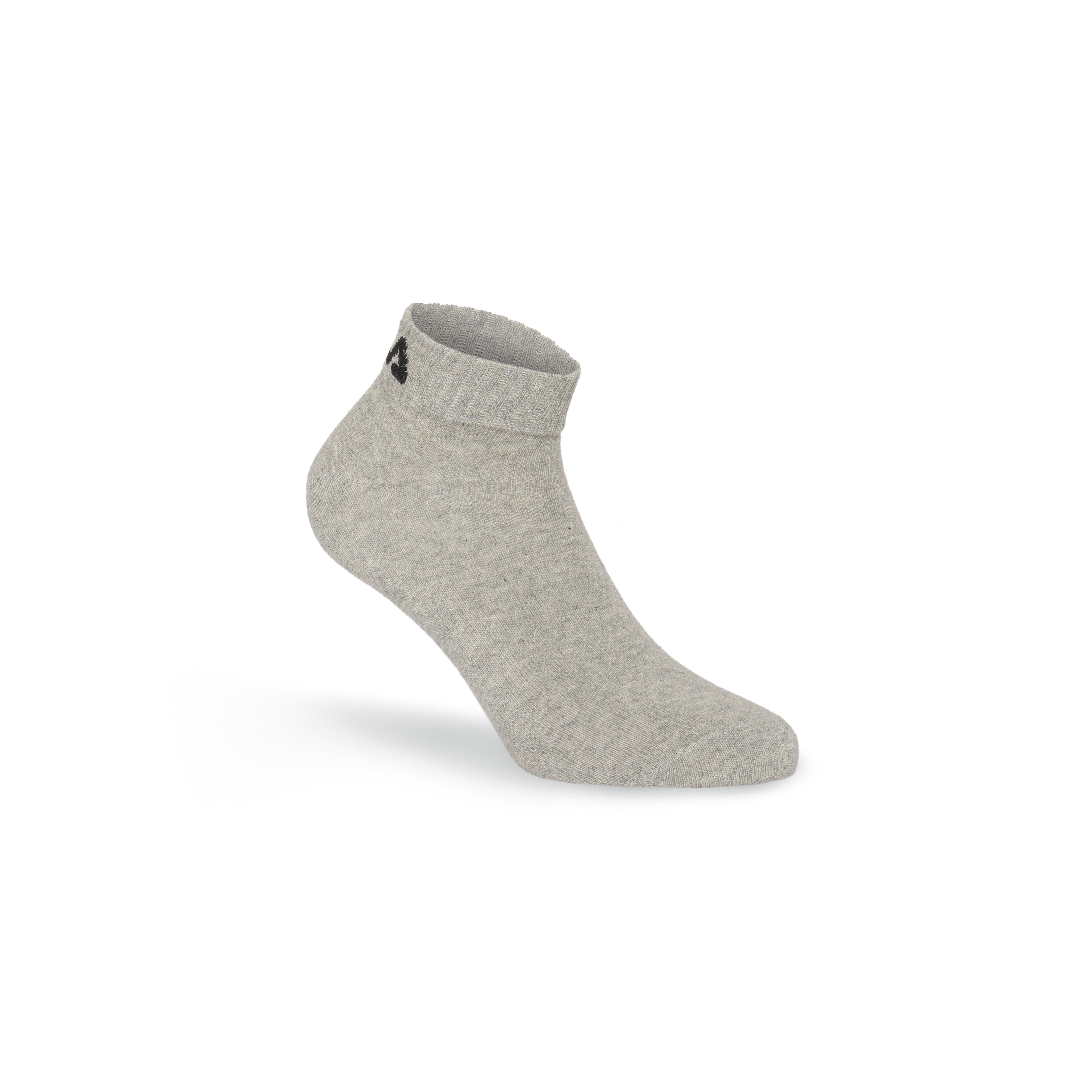 Fila Korte sokken UNISEX INVISIBLE PLAIN SOCKS Katoenmengsel, ribboorden, platte teennaad (6 paar, Set van 6)