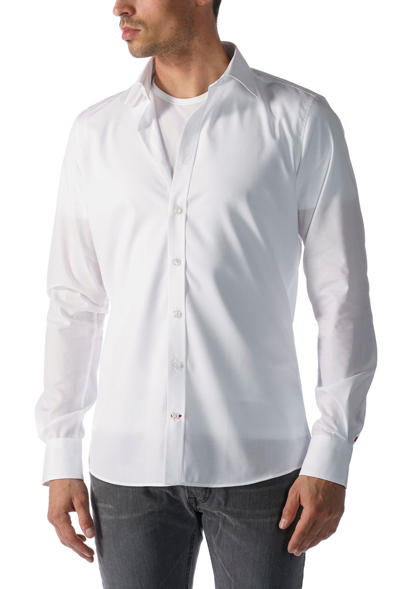 Mey Shirt voor eronder Dry Cotton Functional onder het businesshemd onzichtbaar, korte mouw