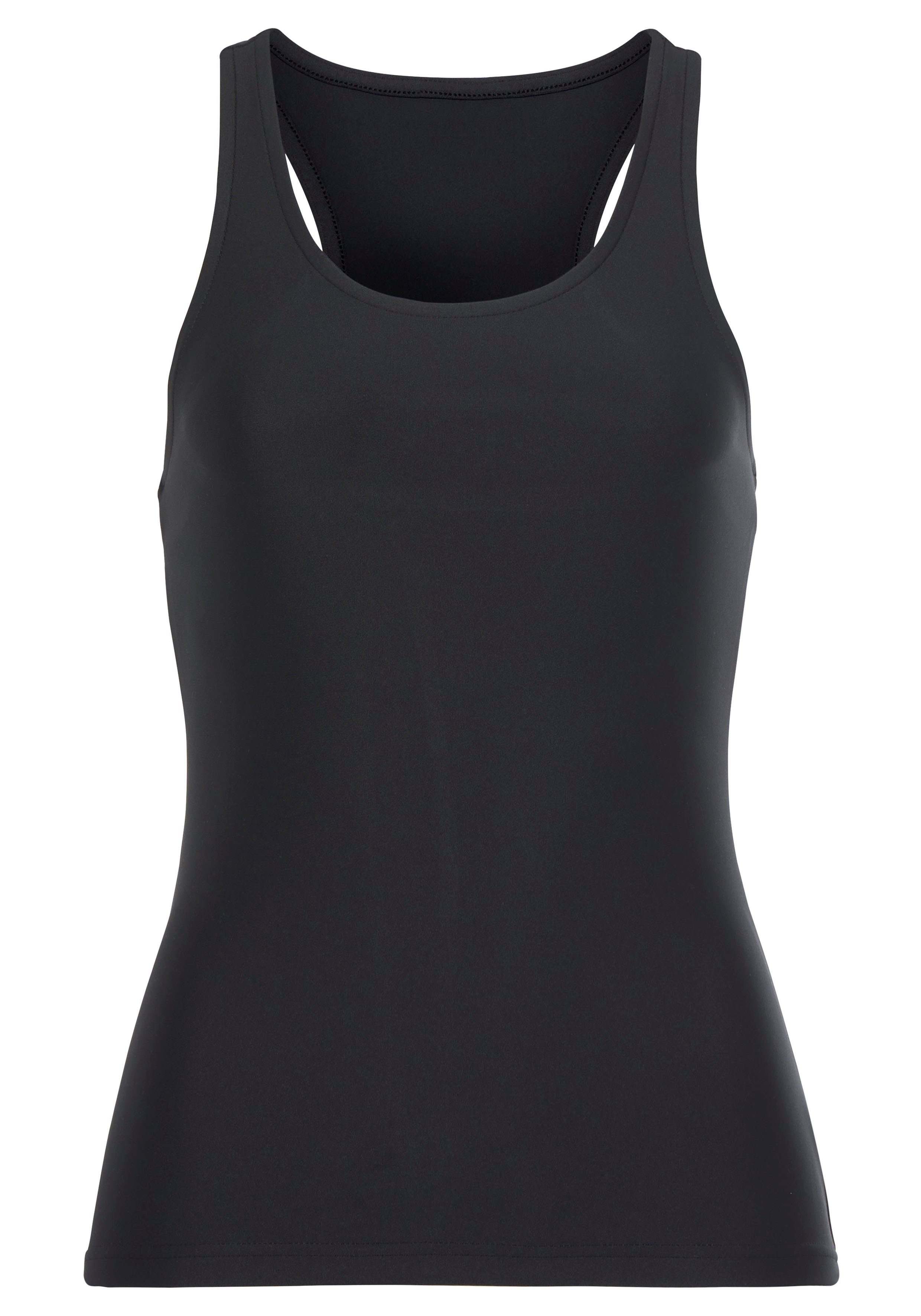 active by Lascana Functioneel shirt met cut-out achter