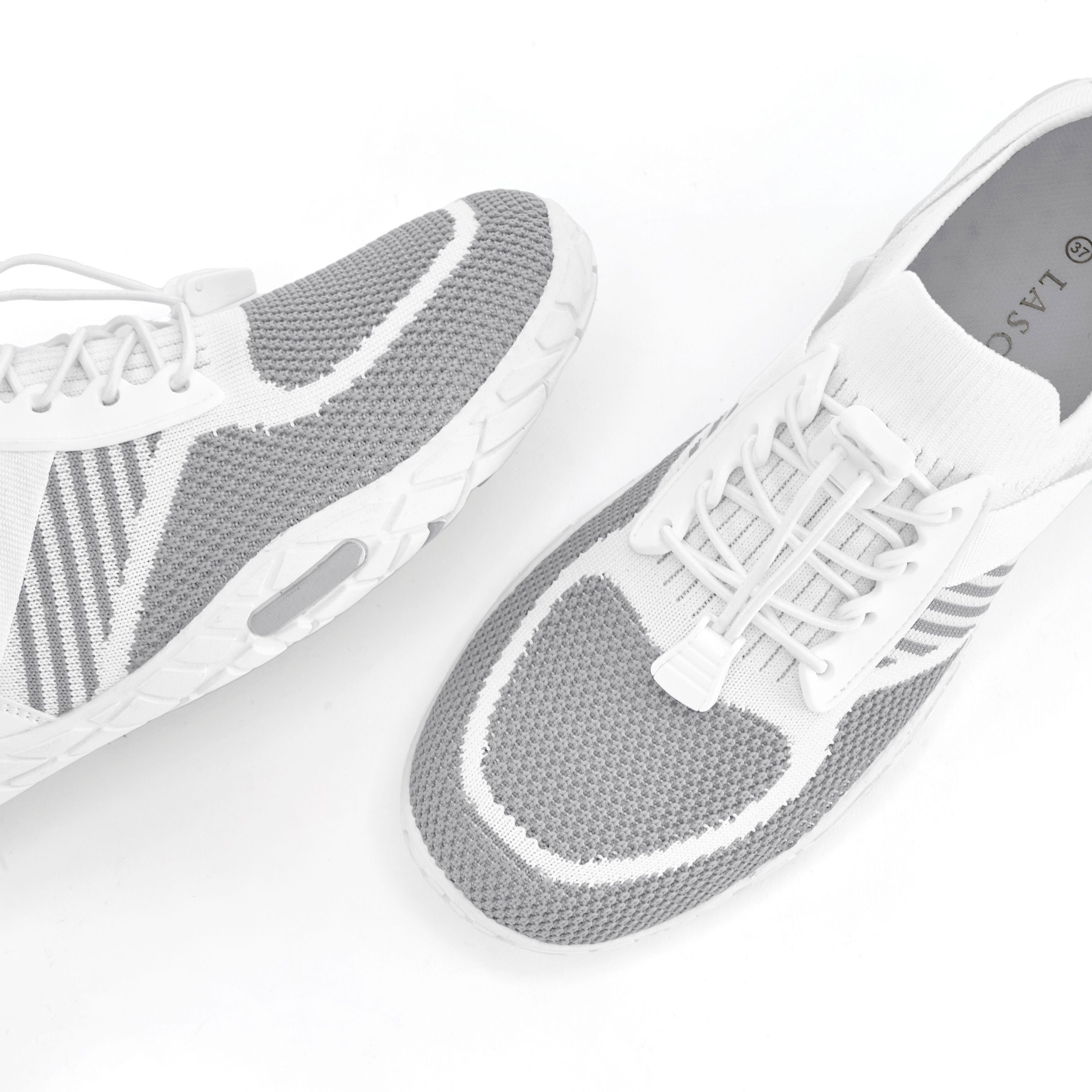 Lascana Sneakers Vrijetijdsschoen, lage schoen superlicht, platte flexibele zool VEGAN