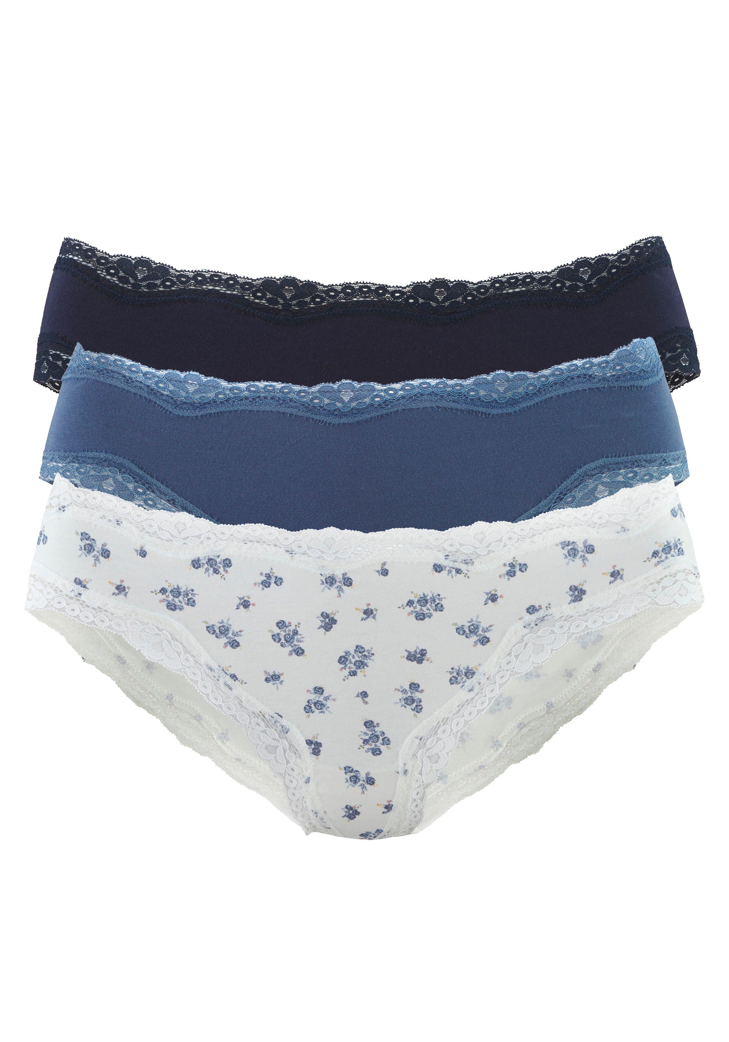 Vivance Jazzpants van elastisch katoen (3 stuks)