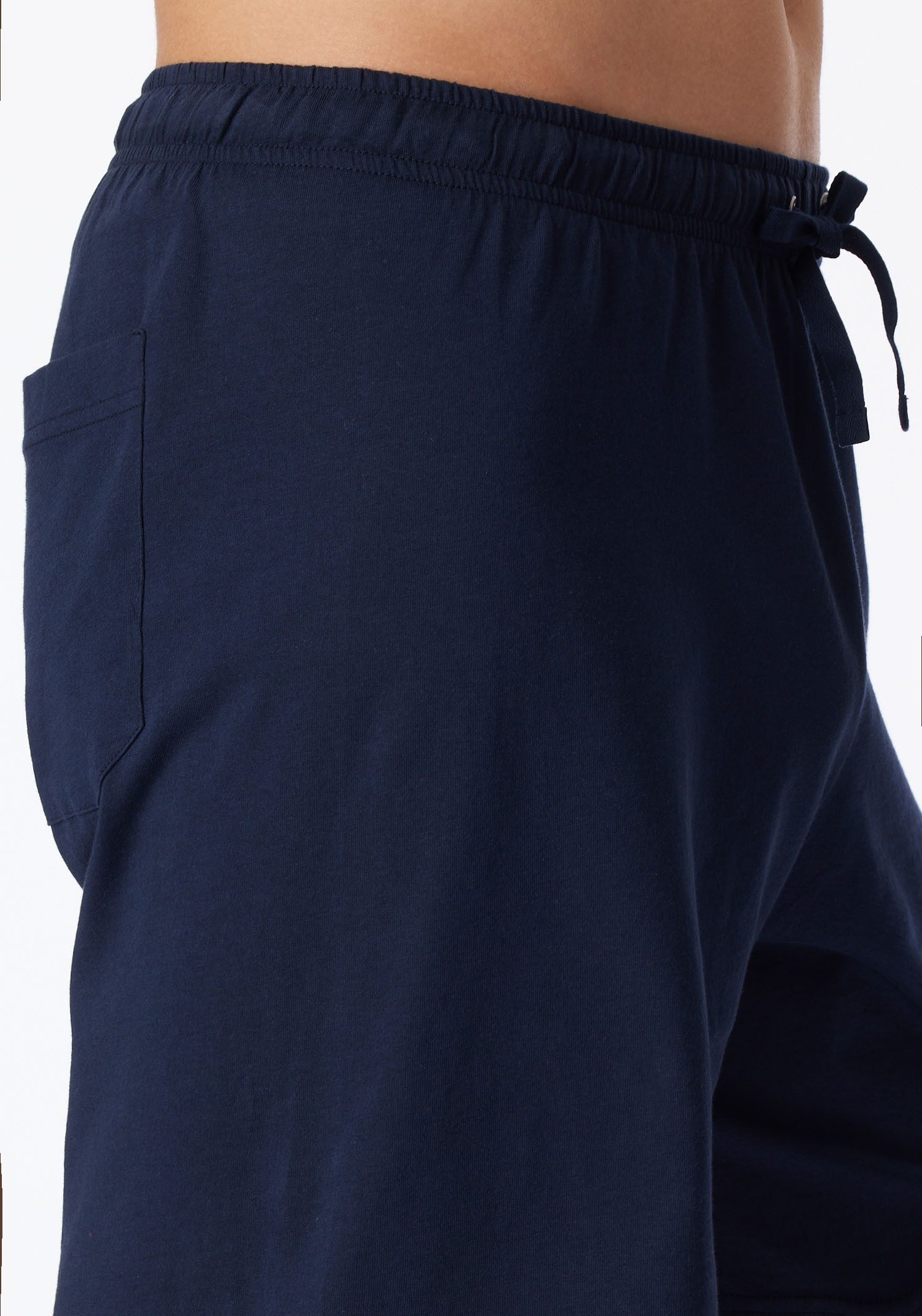 Schiesser Shortama "Dark Sapphire" met mooi streeppatroon (2-delig, 1 stuk)