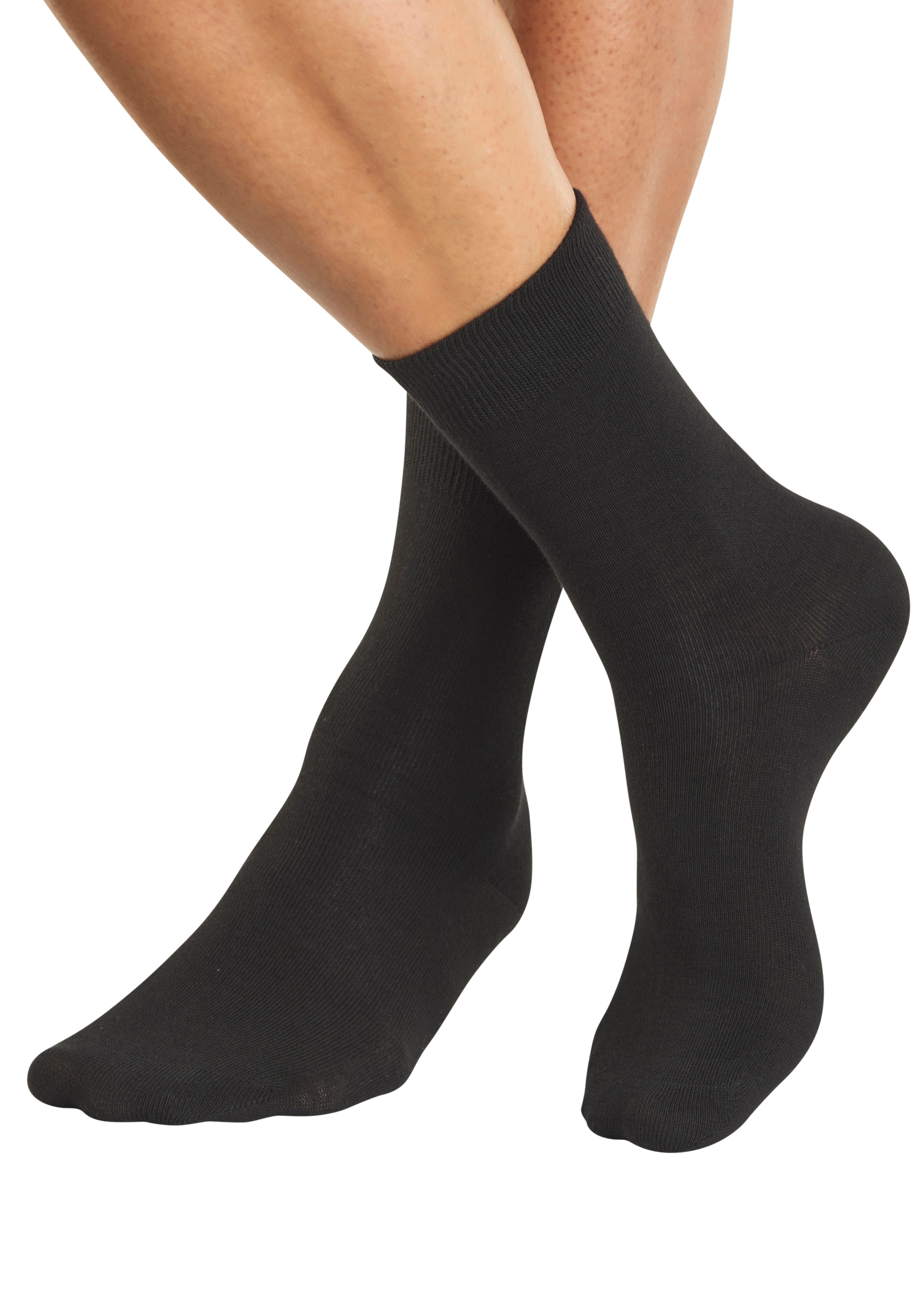 H.I.S Basic sokken twee lengtes in combipack (set, 20 paar)