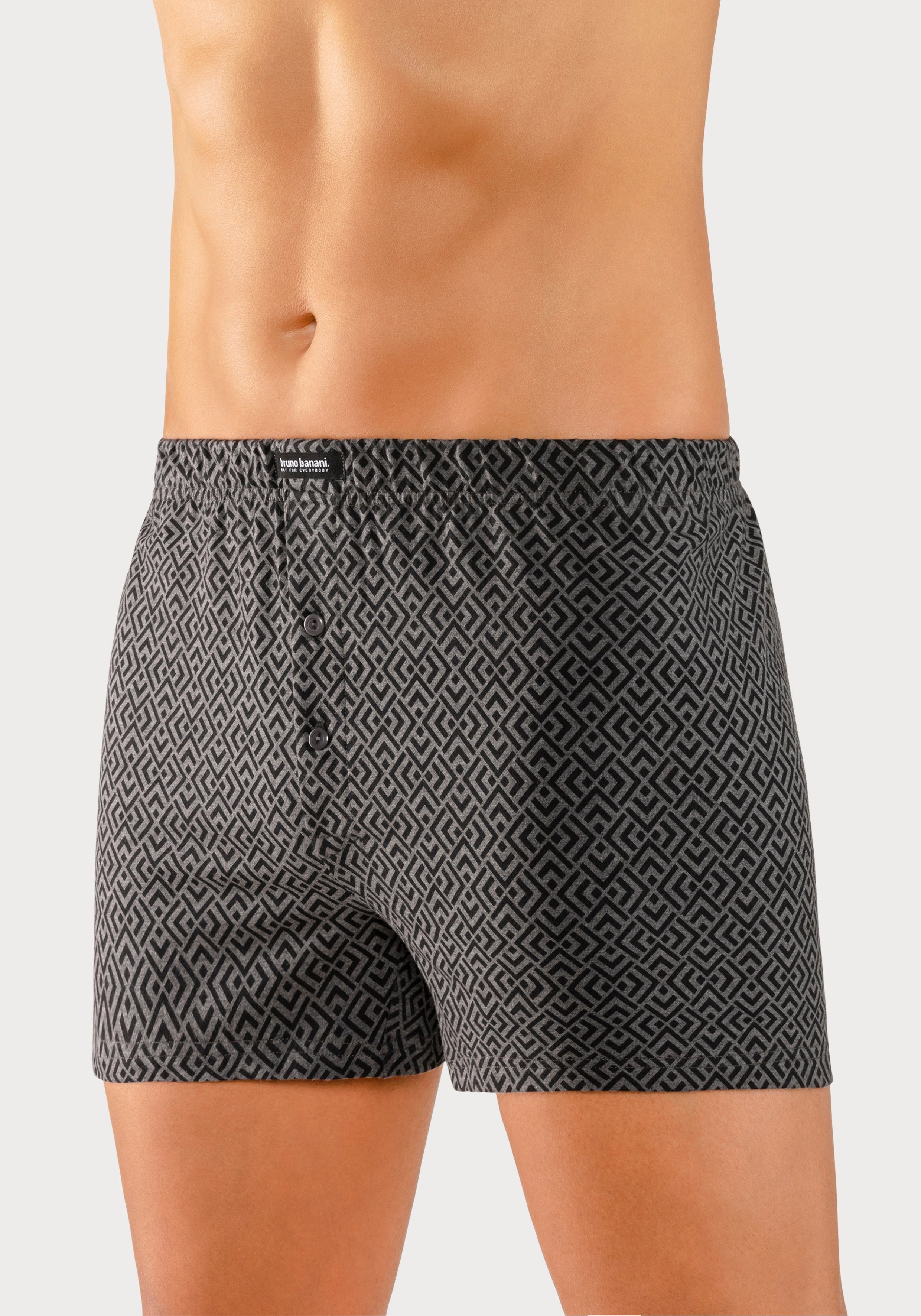 Bruno Banani Wijde boxershort wijde pasvorm (set, 2 stuks)