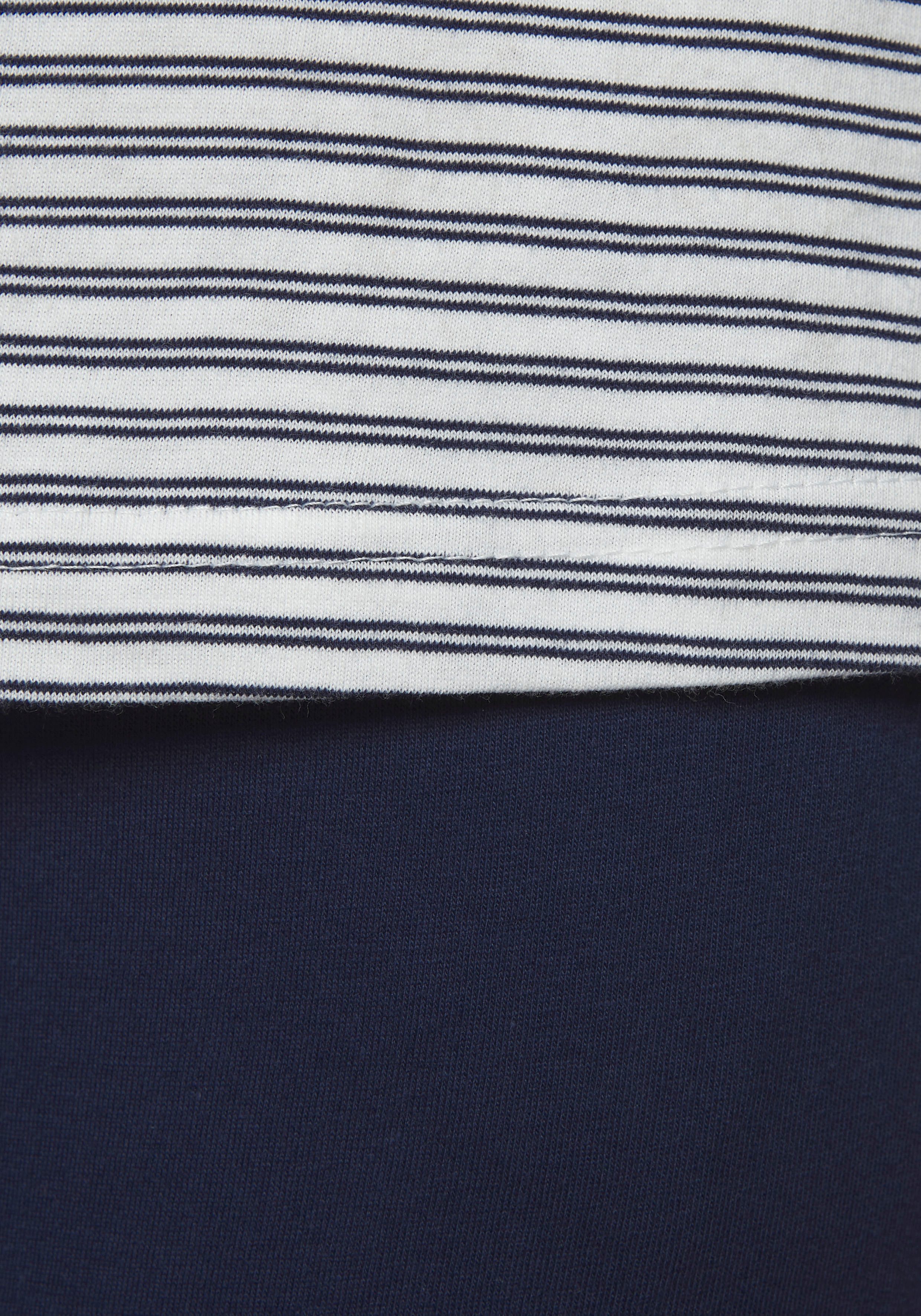Vivance Dreams Shortama met strepen van voorgeverfd garen (set, 2-delig)