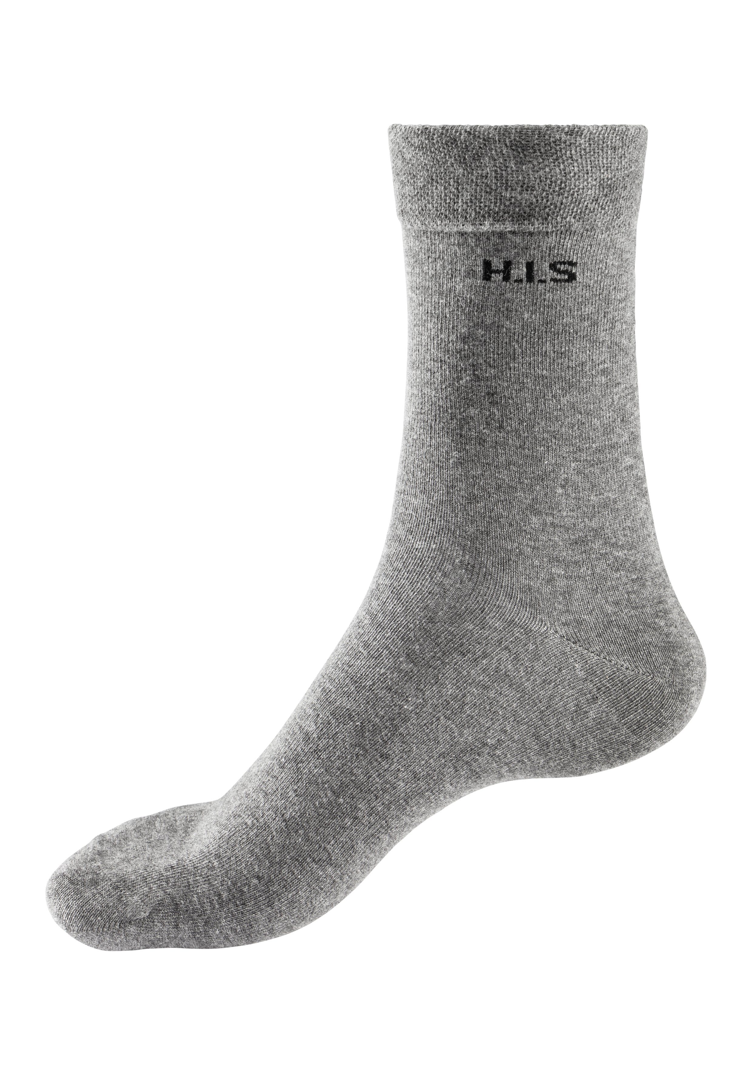H.I.S Sokken met knelvrije boord (set, 4 paar)