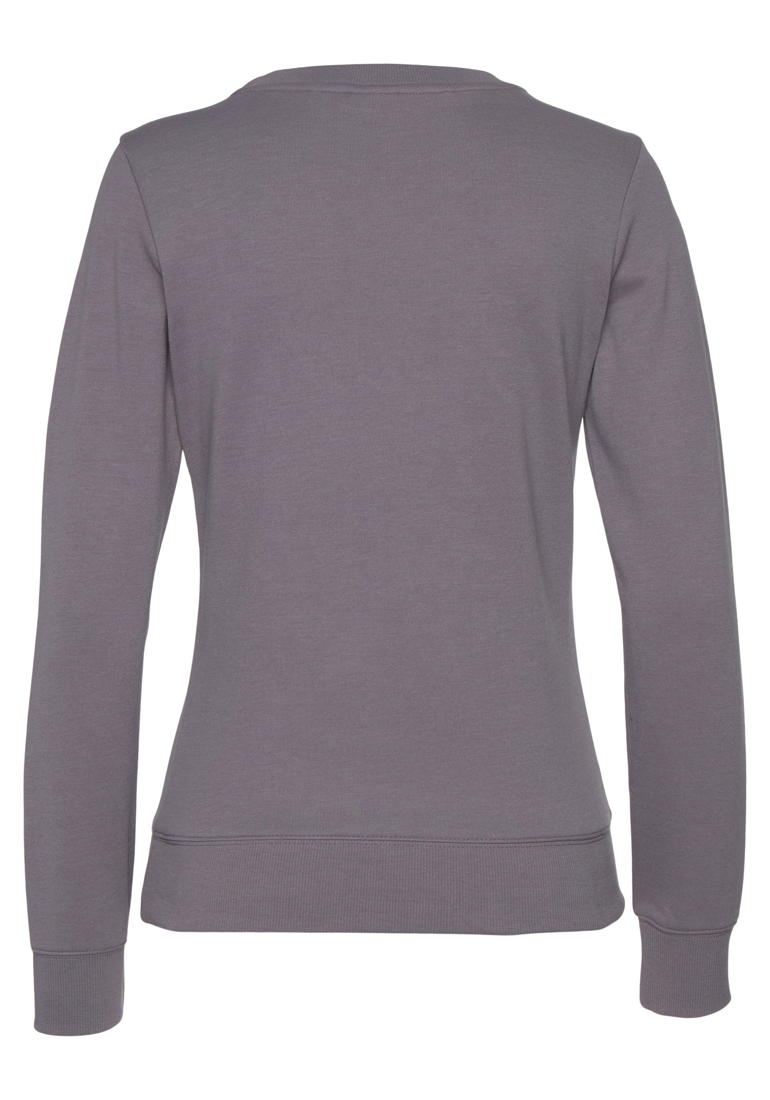 Bench. Loungewear Sweatshirt met logoprint en borduurwerk, loungepak