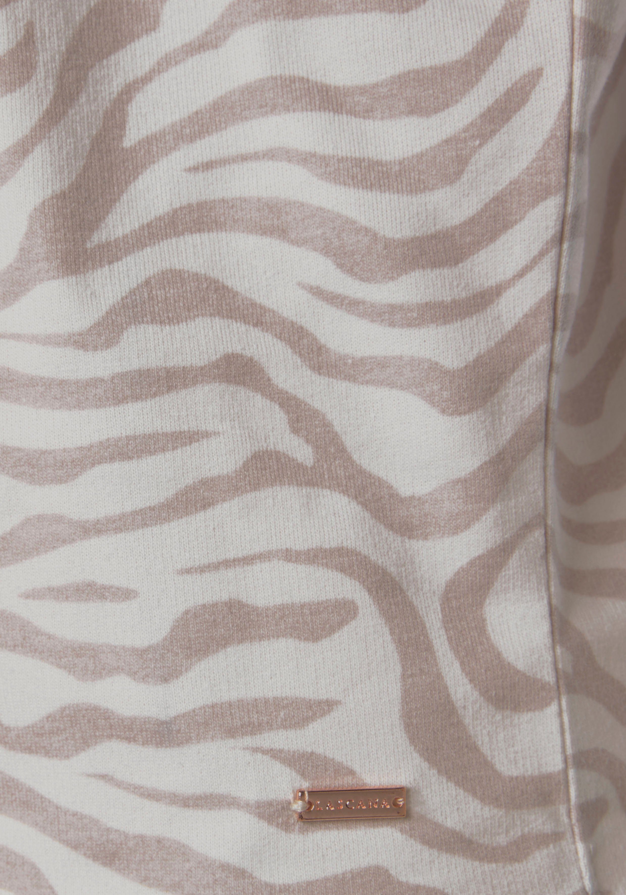 Lascana Sweatshirt / Shirt met lange mouwen Langarmshirt in losse pasvorm, loungewear
