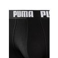 puma boxershort wit + zwart (2 stuks) zwart