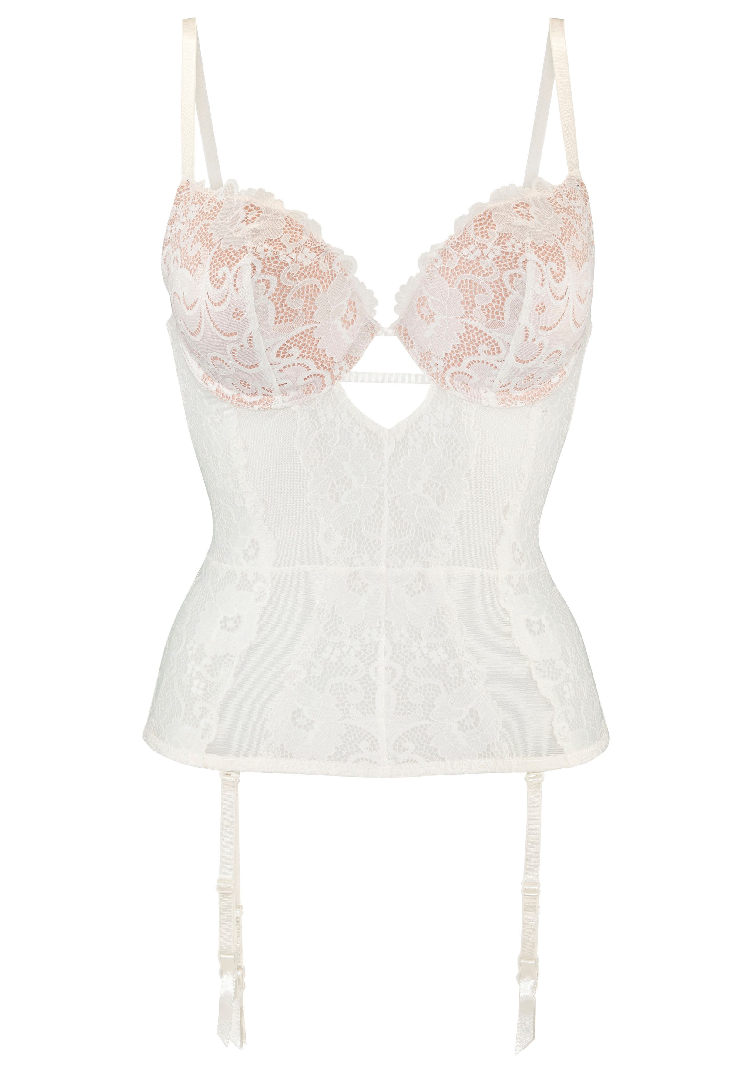 Jette Joop Lijfje met push-up-kussens en afneembare straps, sexy lingerie, verleidelijke onderkleding