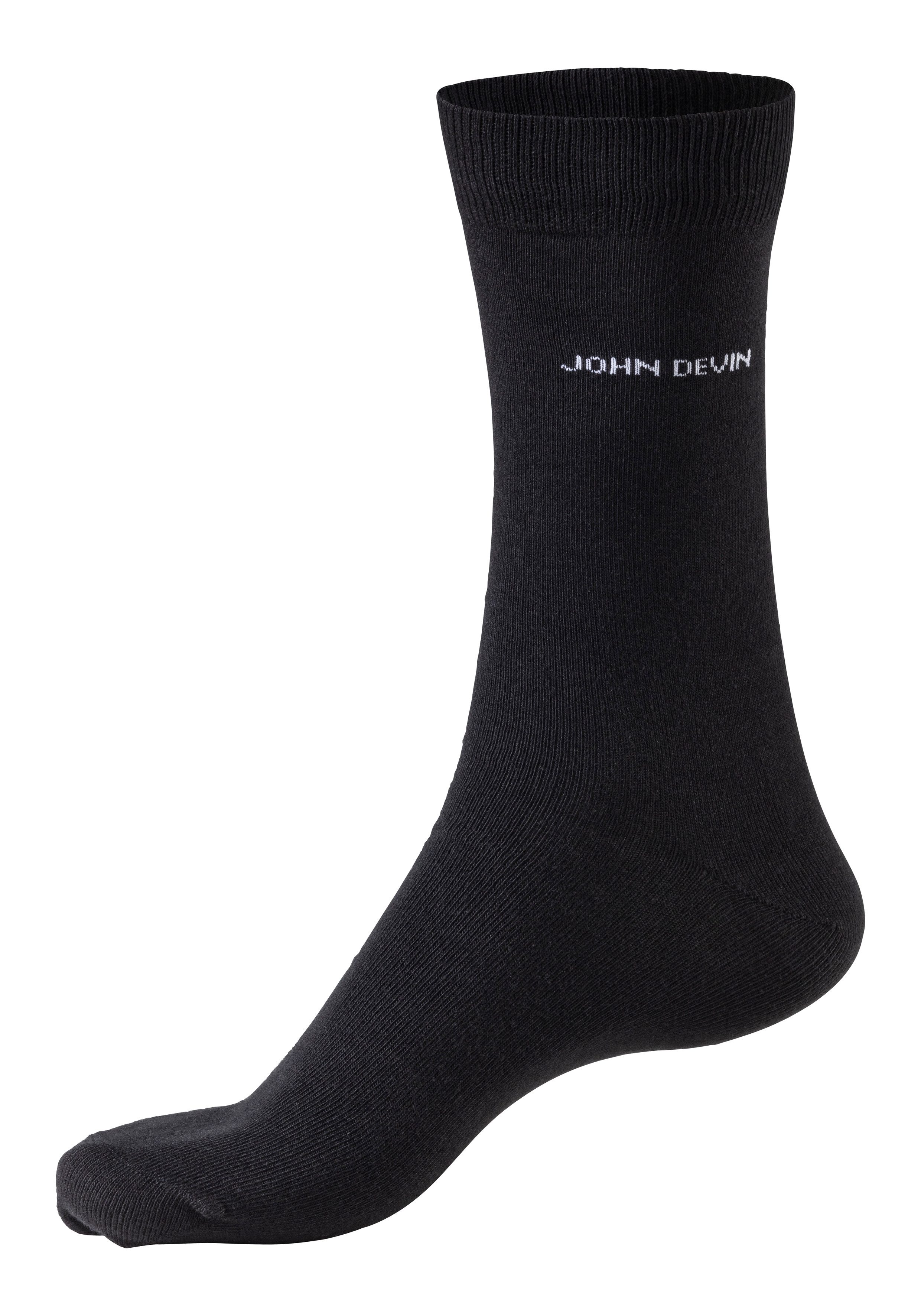 John Devin Basic sokken voor elke dag (set, 7 paar)
