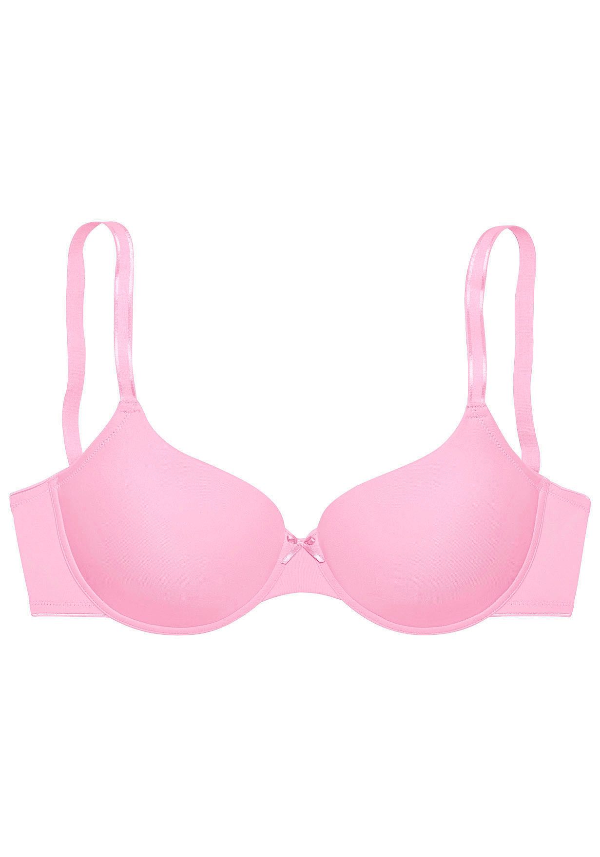 Lascana Bh met steuncups Ela - perfect basic met beugel van zijdeachtige microvezel