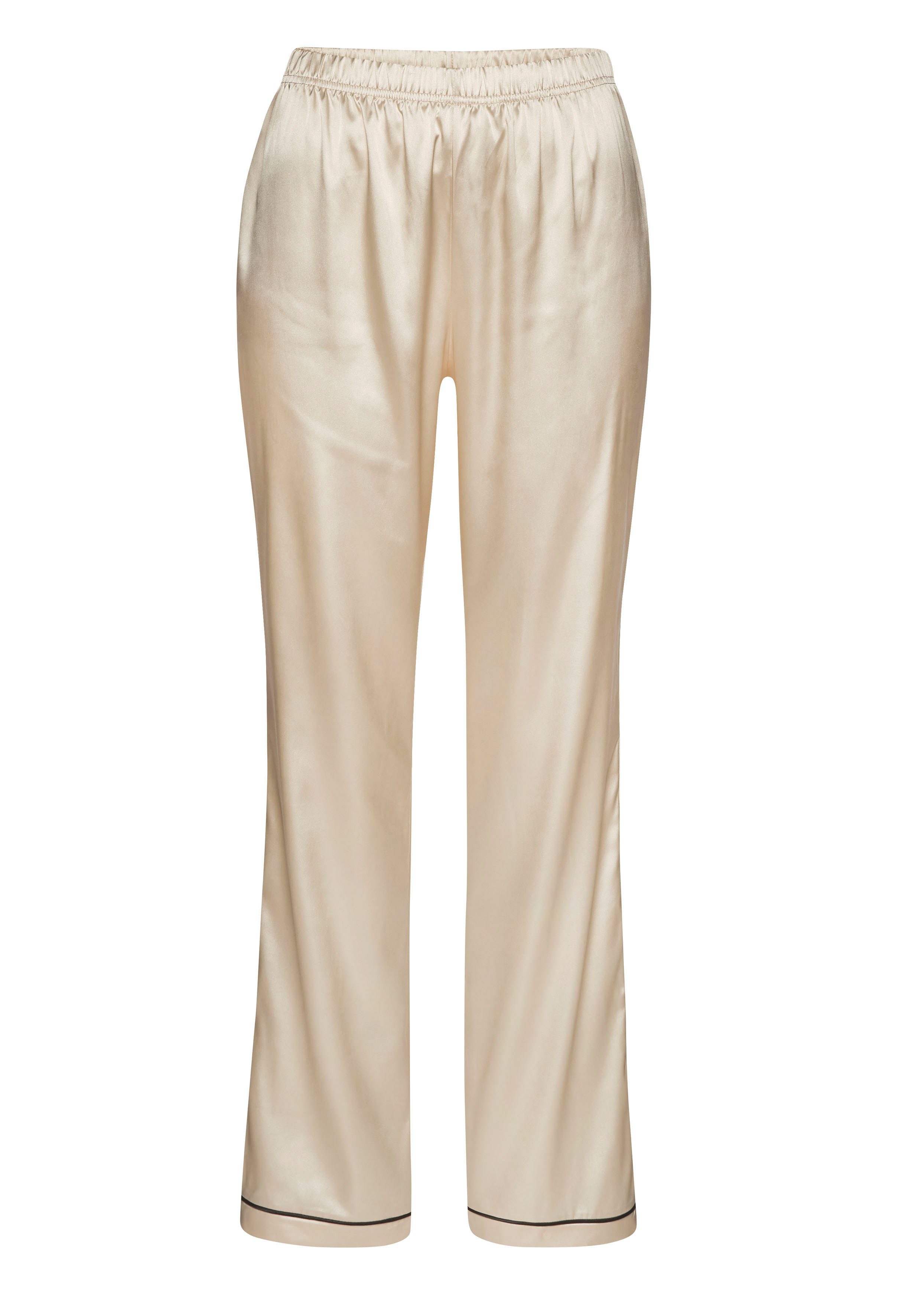 Bruno Banani Pyjama met contrasterende paspel-details (2-delig, 1 stuk)