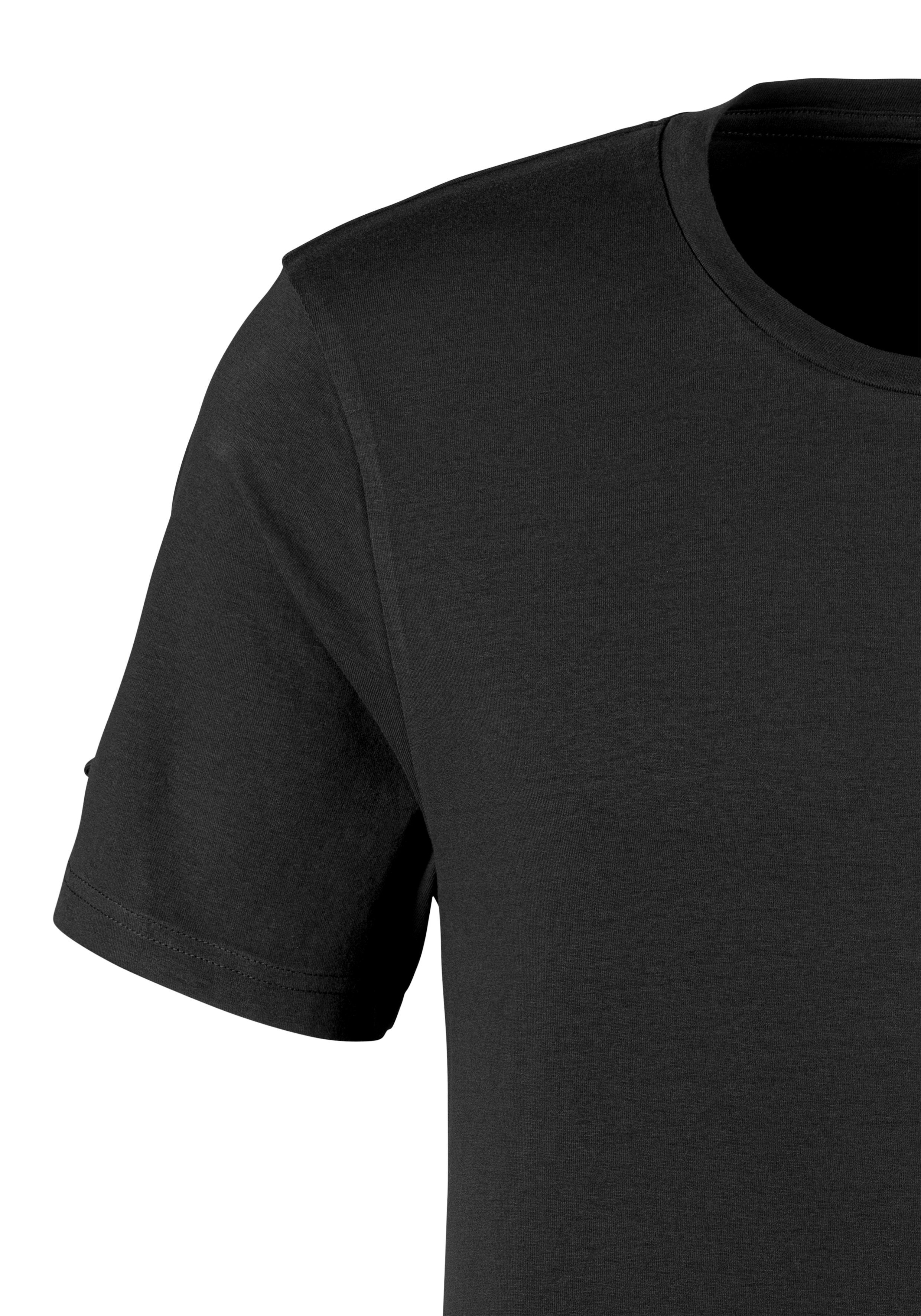 Bruno Banani T-shirt met ronde hals (set, 3-delig)