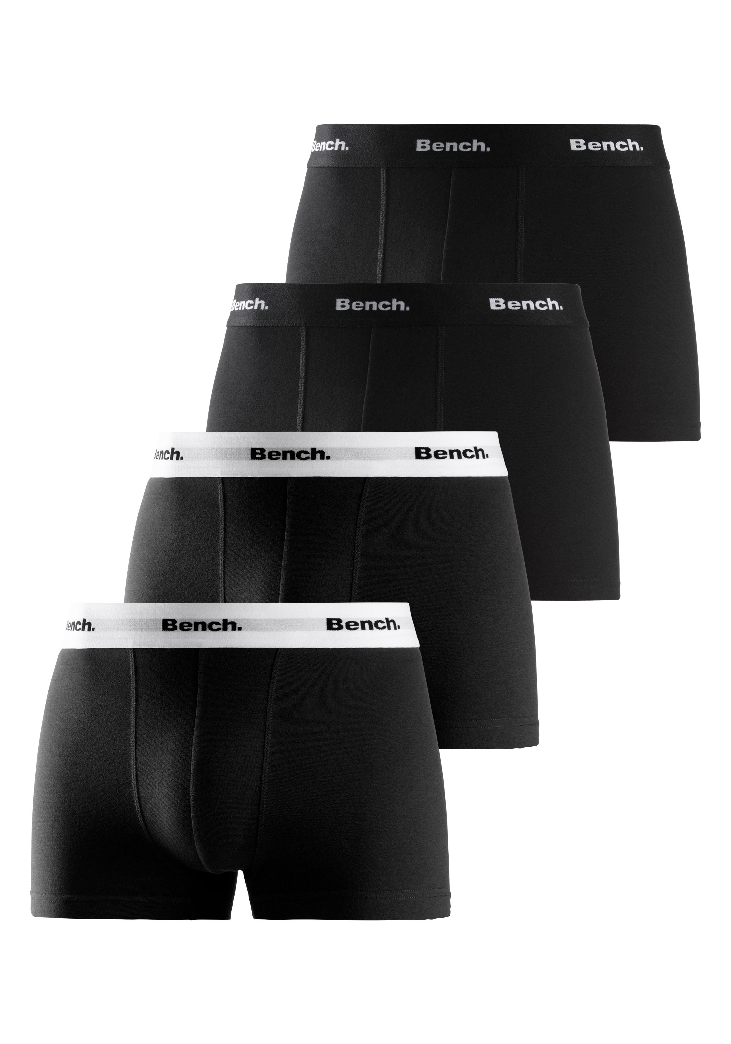 Bench. Boxershort voor heren met contrastkleurige band (set, 4 stuks)
