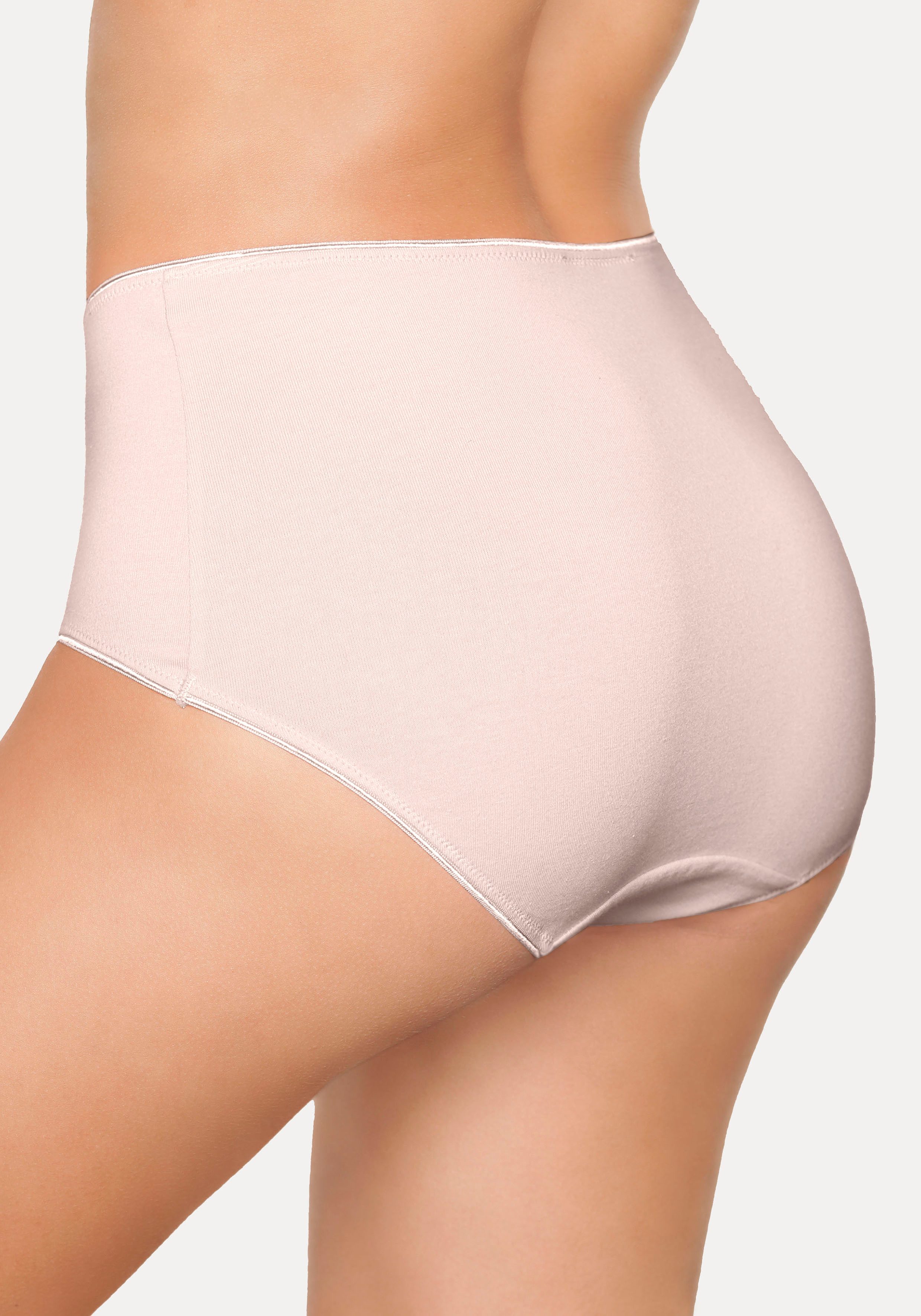 Lascana Tailleslip van katoen, met mooie opbergdoos (Set van 5)